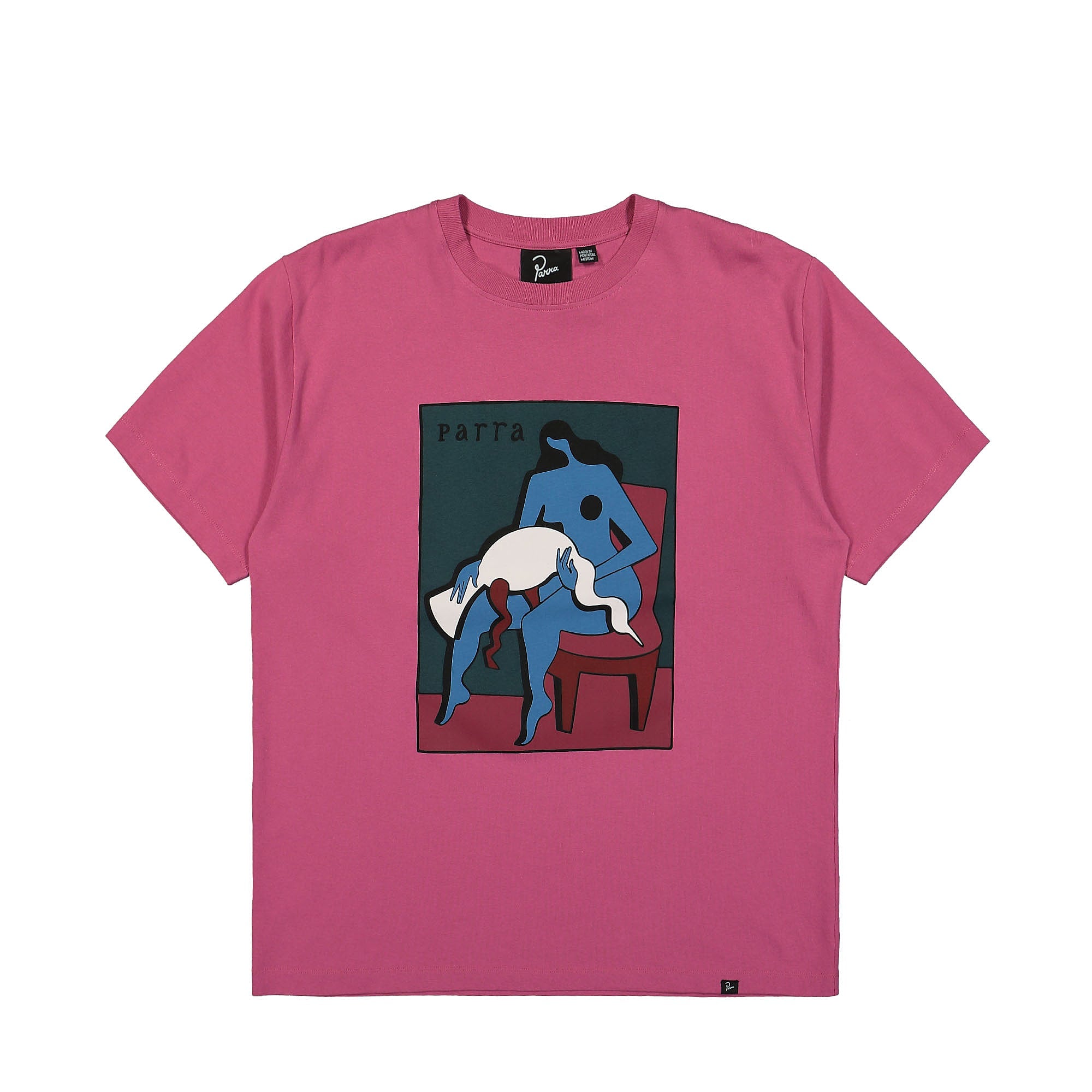 Parra My Dear Swan T-Shirt Pink T-Shirts 51200 | Overkill