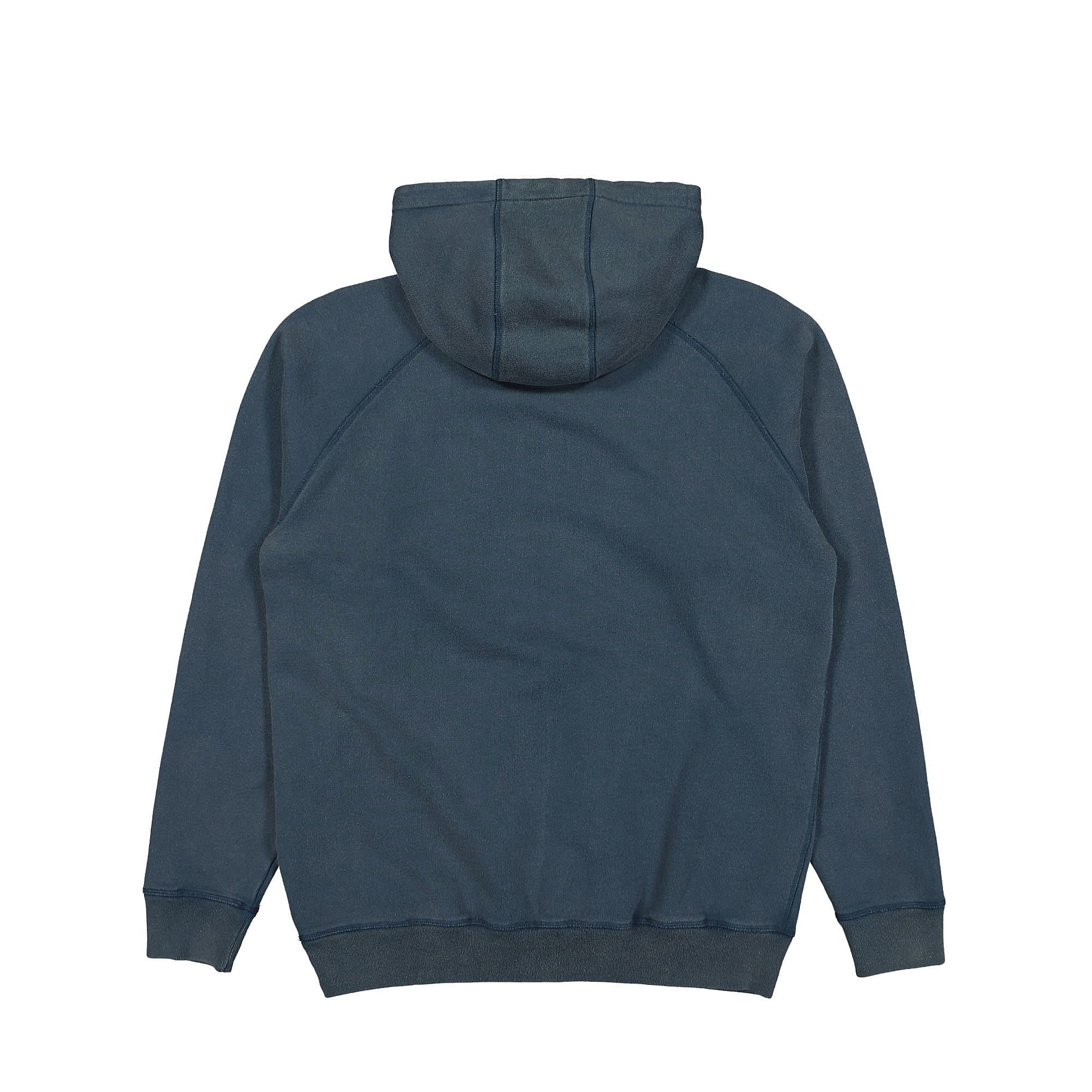 Parra Neurotic Mini Flag Hooded Sweatshirt Washed Blue Hoodies Material | Overkill