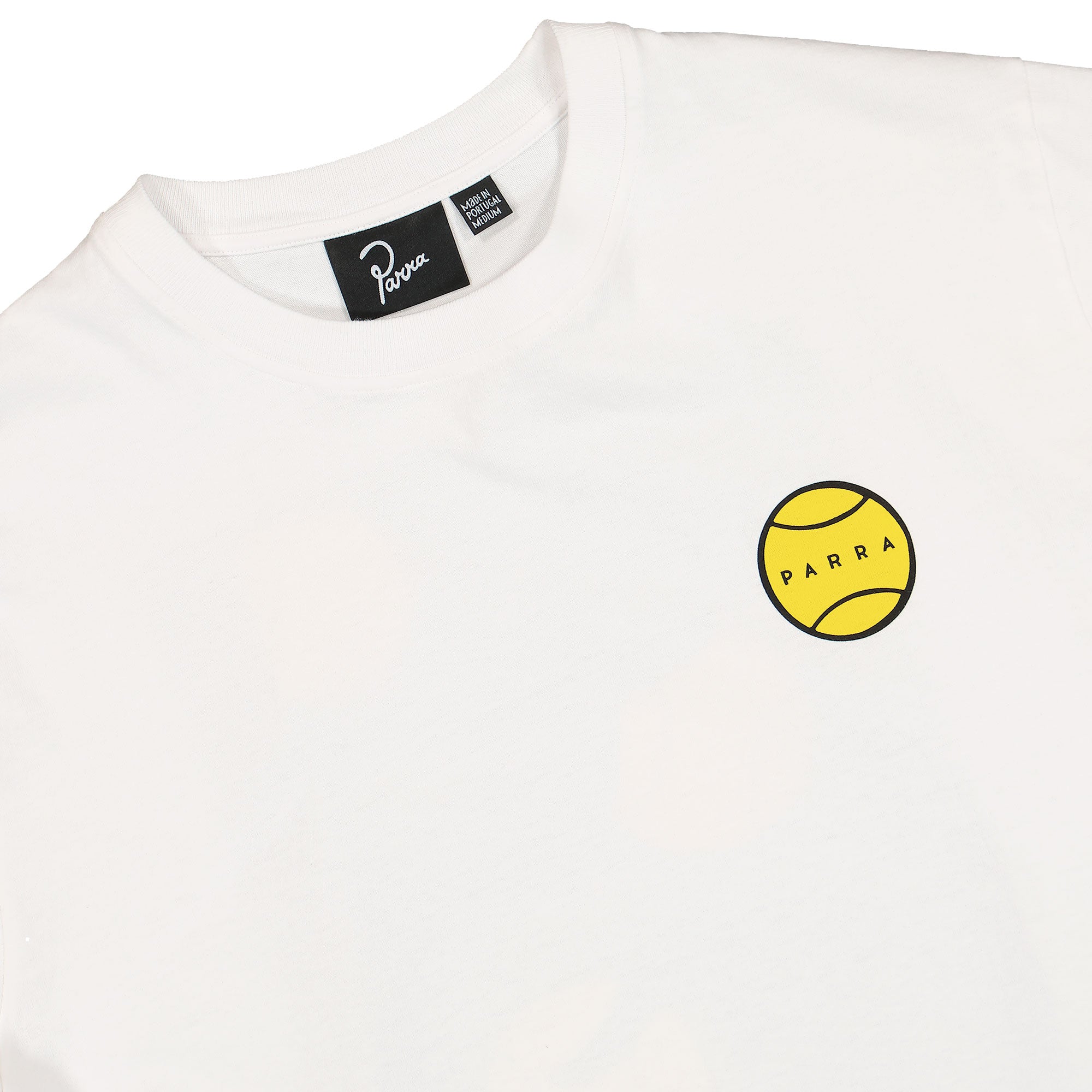 Parra Ball Catcher T-Shirt White T-Shirts Material | Overkill