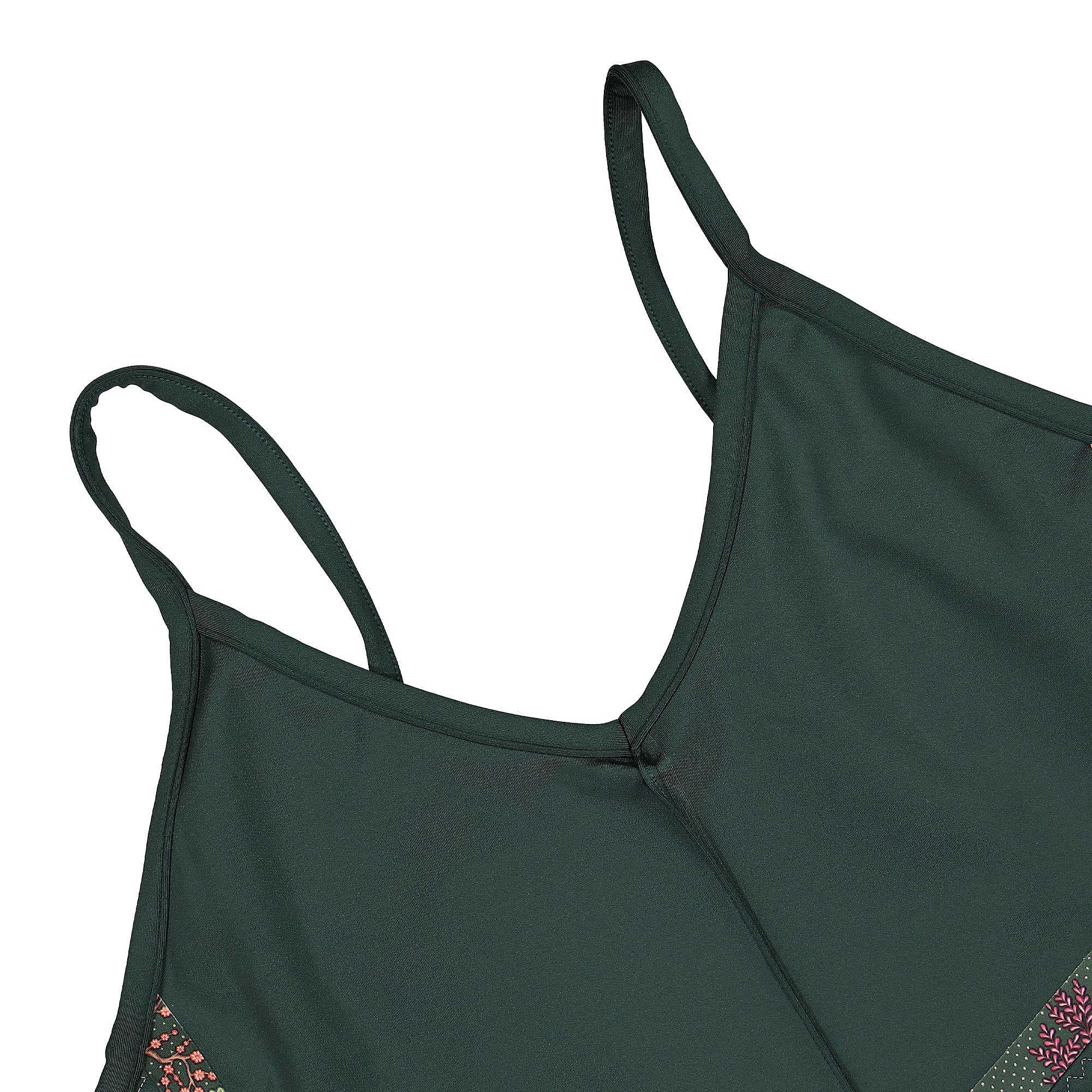 Puma Liberty x Puma Wmns Forever Luxe Leotard Green Gables Tops Close-up | Overkill