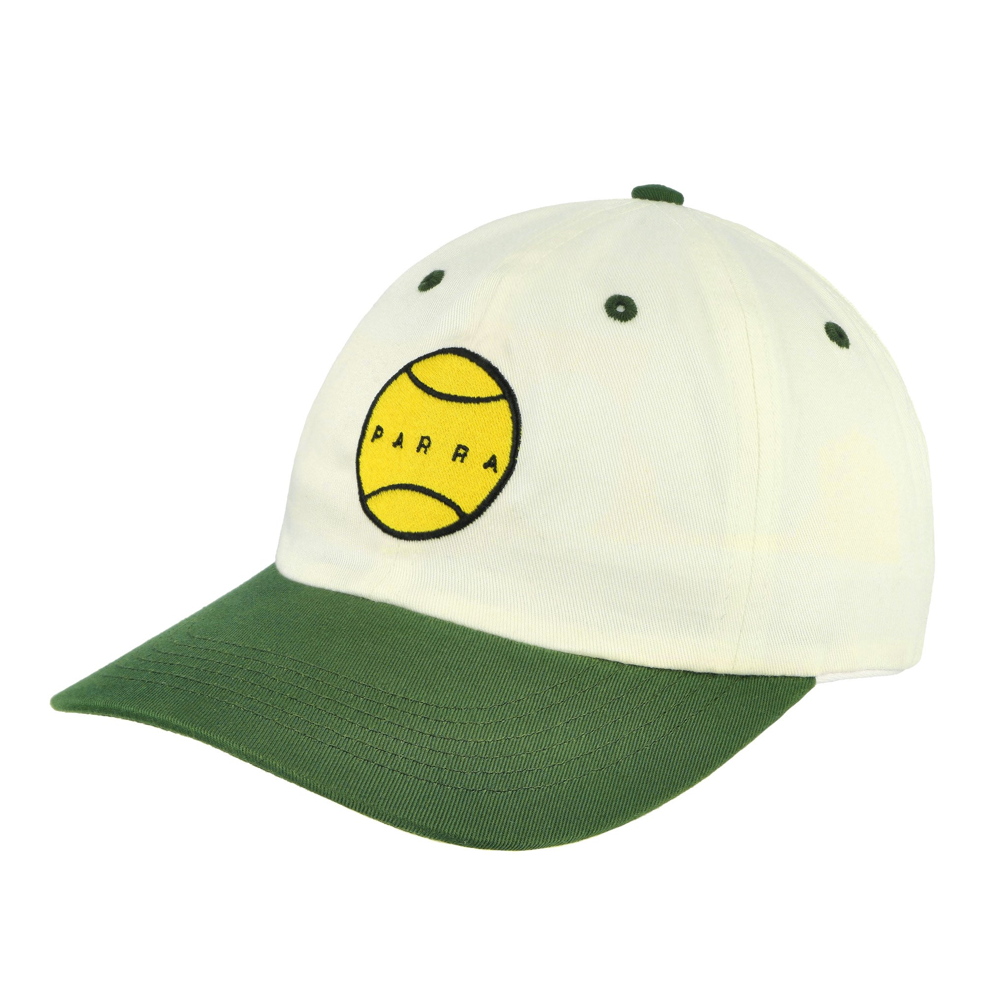 Parra Balled 6 Panel Hat White Caps 52165 | Overkill
