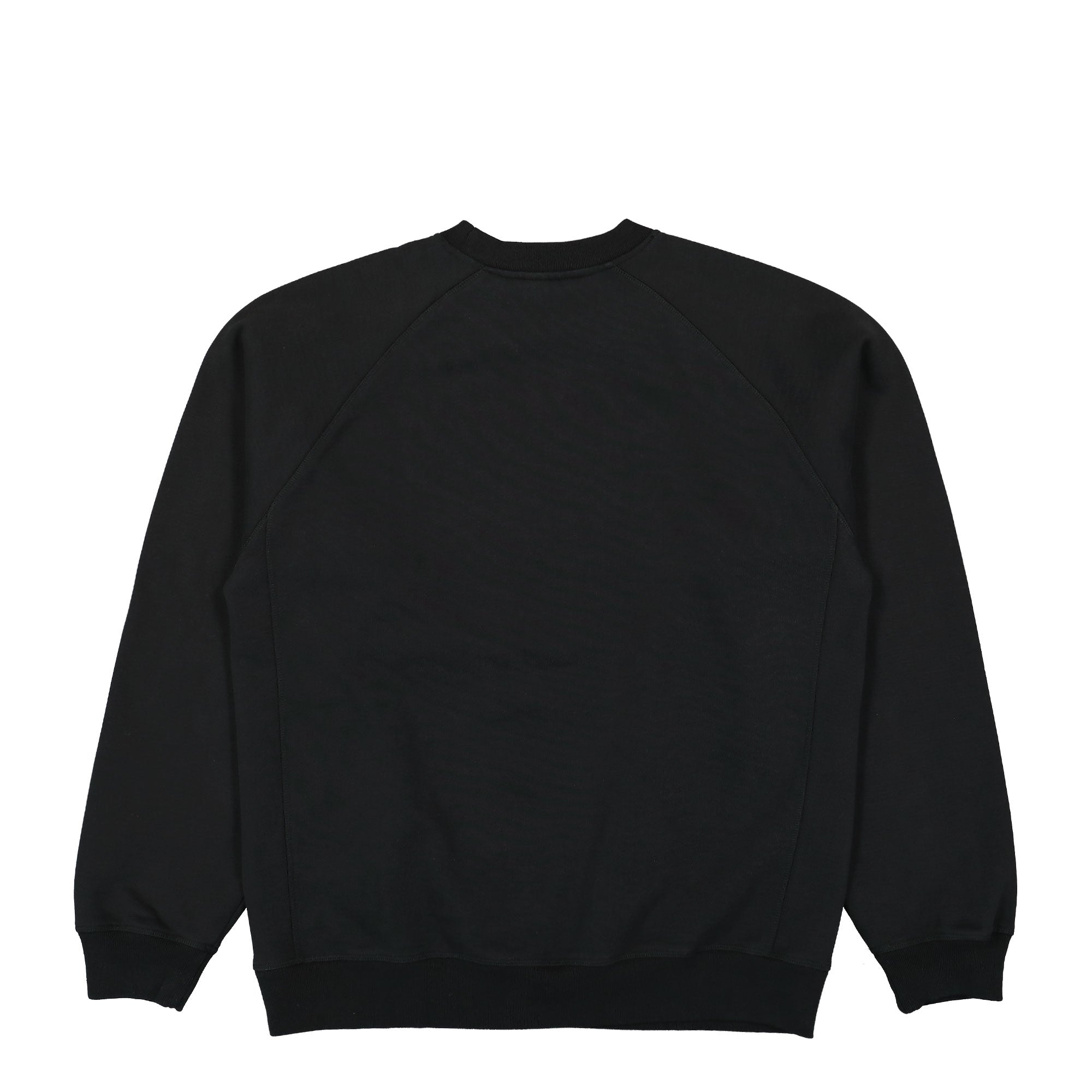 Parra Blob Logo Crew Neck Sweatshirt Washed Black Sweatshirts Material | Overkill
