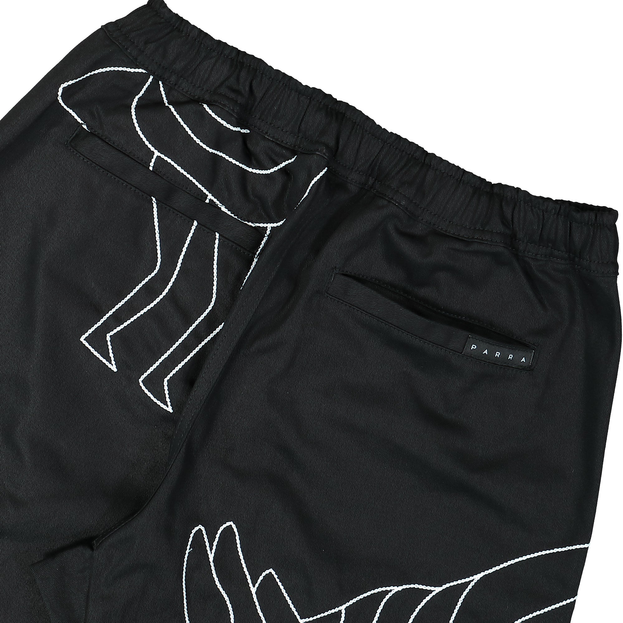 Parra Stitched Up Duck Pants Black Casual Pants Detail view 1 | Overkill