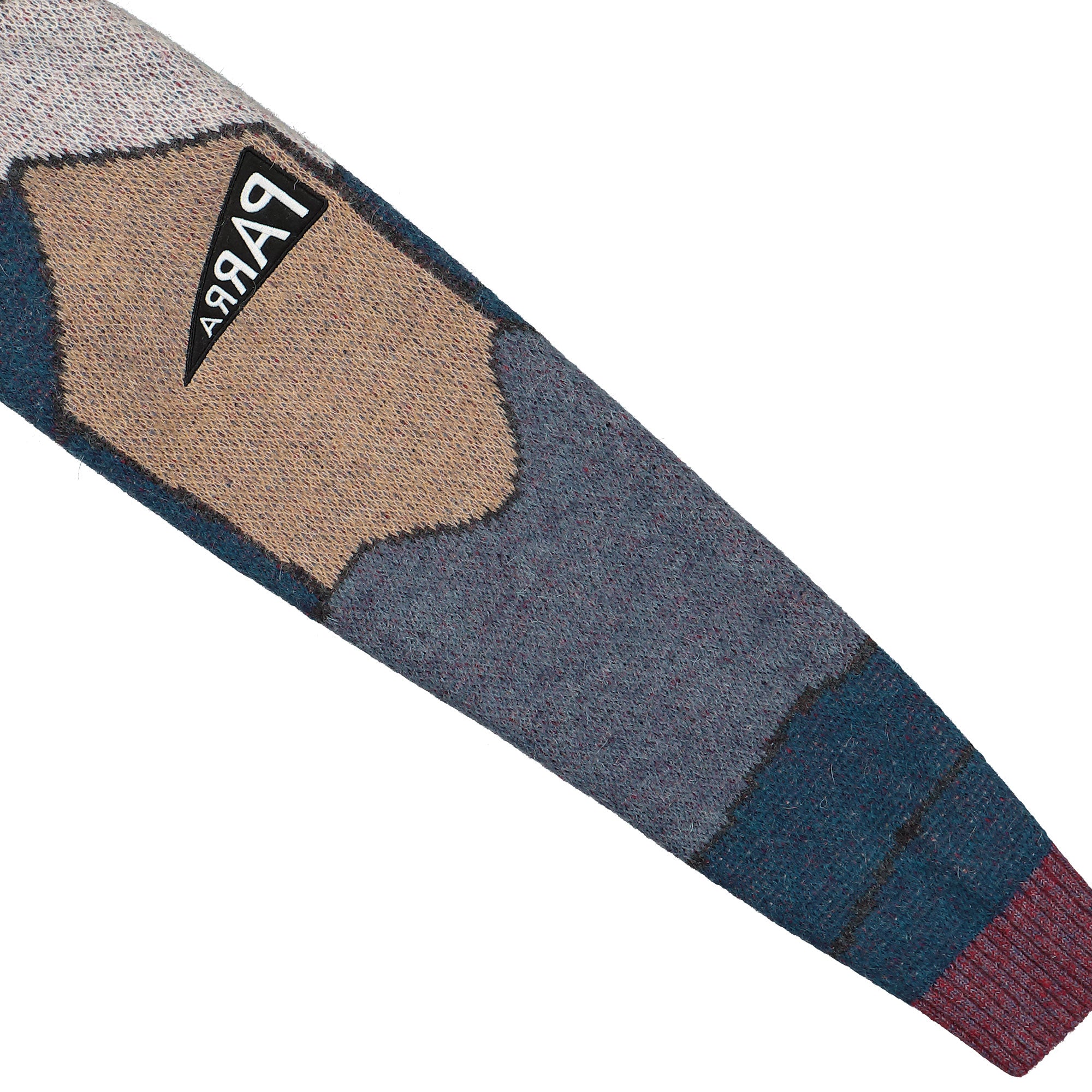 Parra Your Street Knitted Pullover Blue Sweatshirts Detailfoto | Overkill