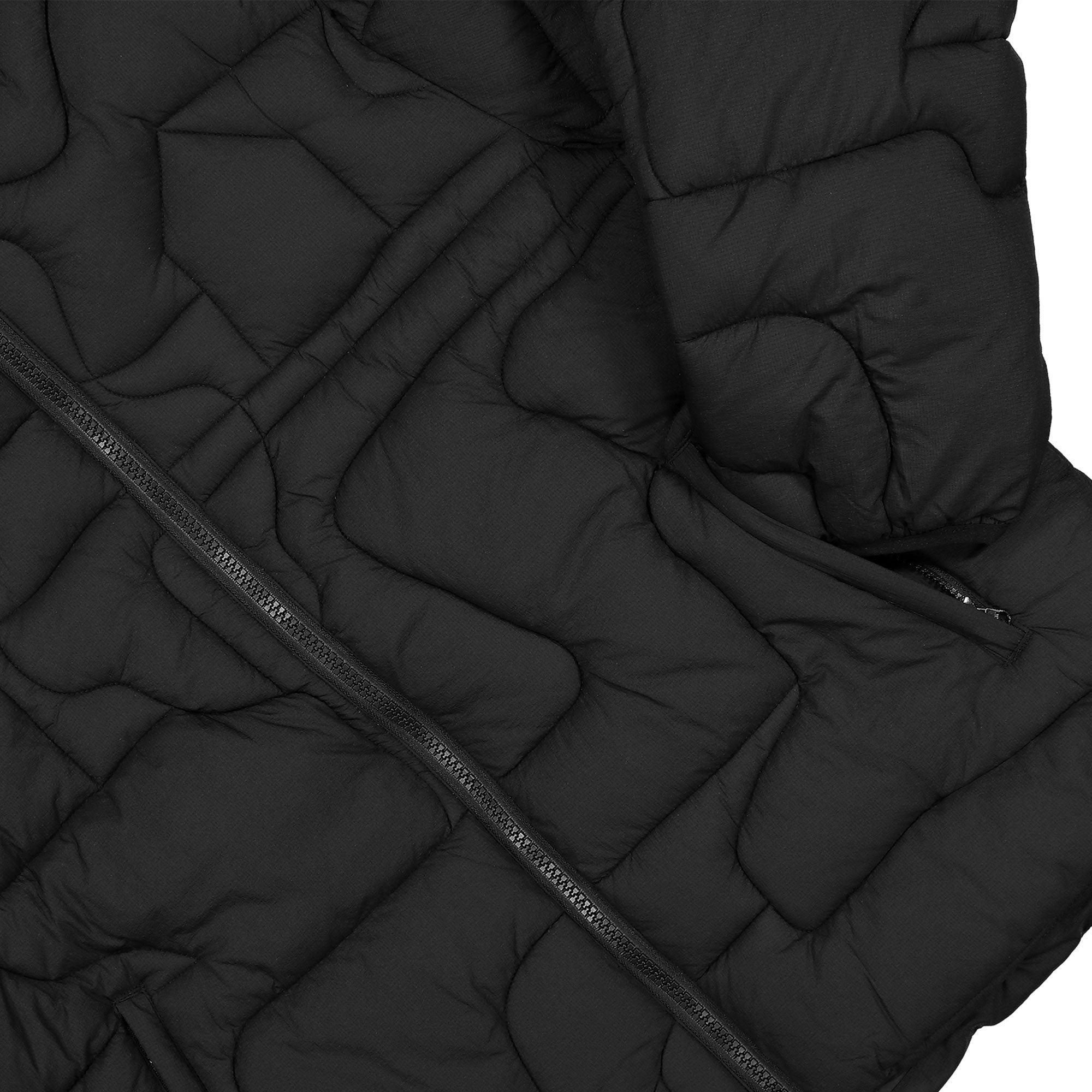 Parra Boring Village Puffer Jacket Black Puffer Jackets Detailfoto | Overkill