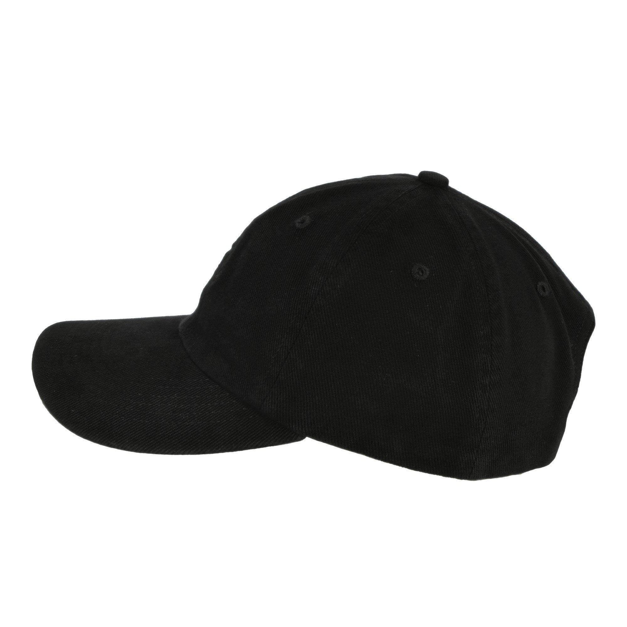 Parra Signature 6 Panel Hat Black Caps Material | Overkill