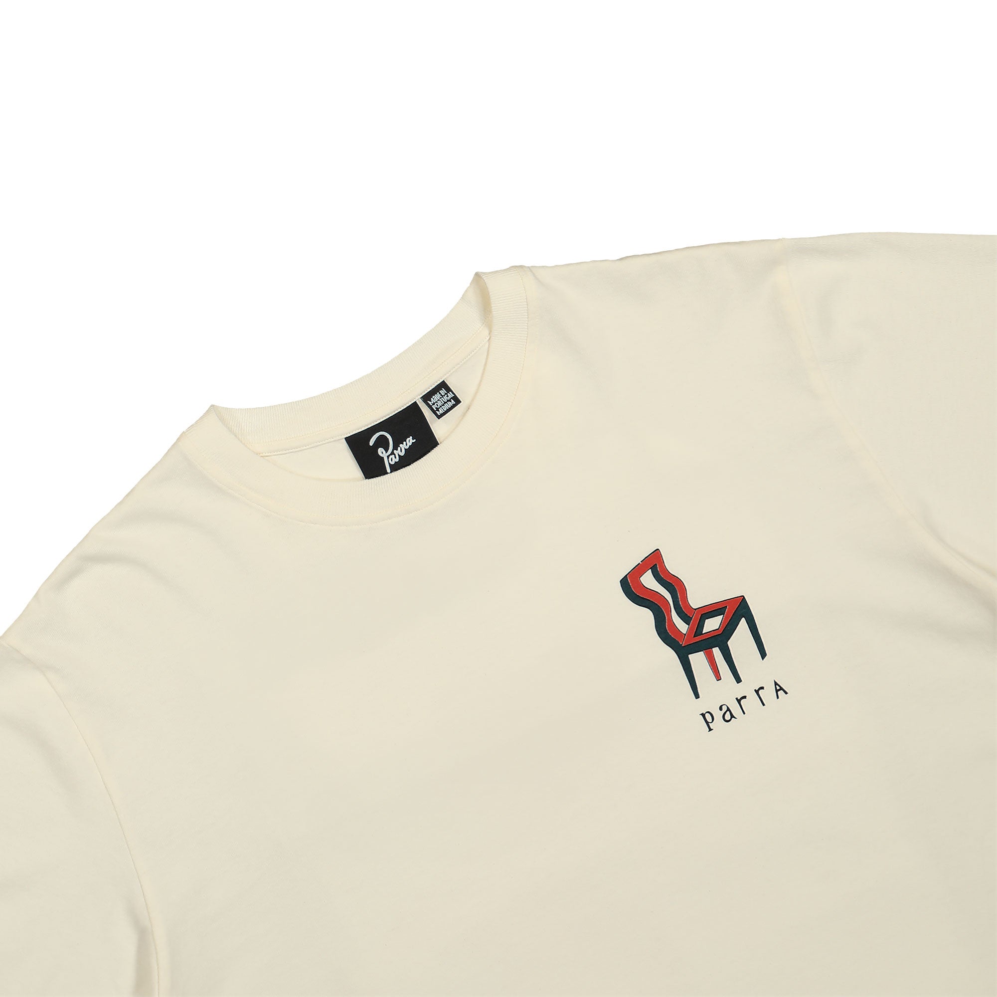 Parra Face Ball T-Shirt Off White T-Shirts Material | Overkill