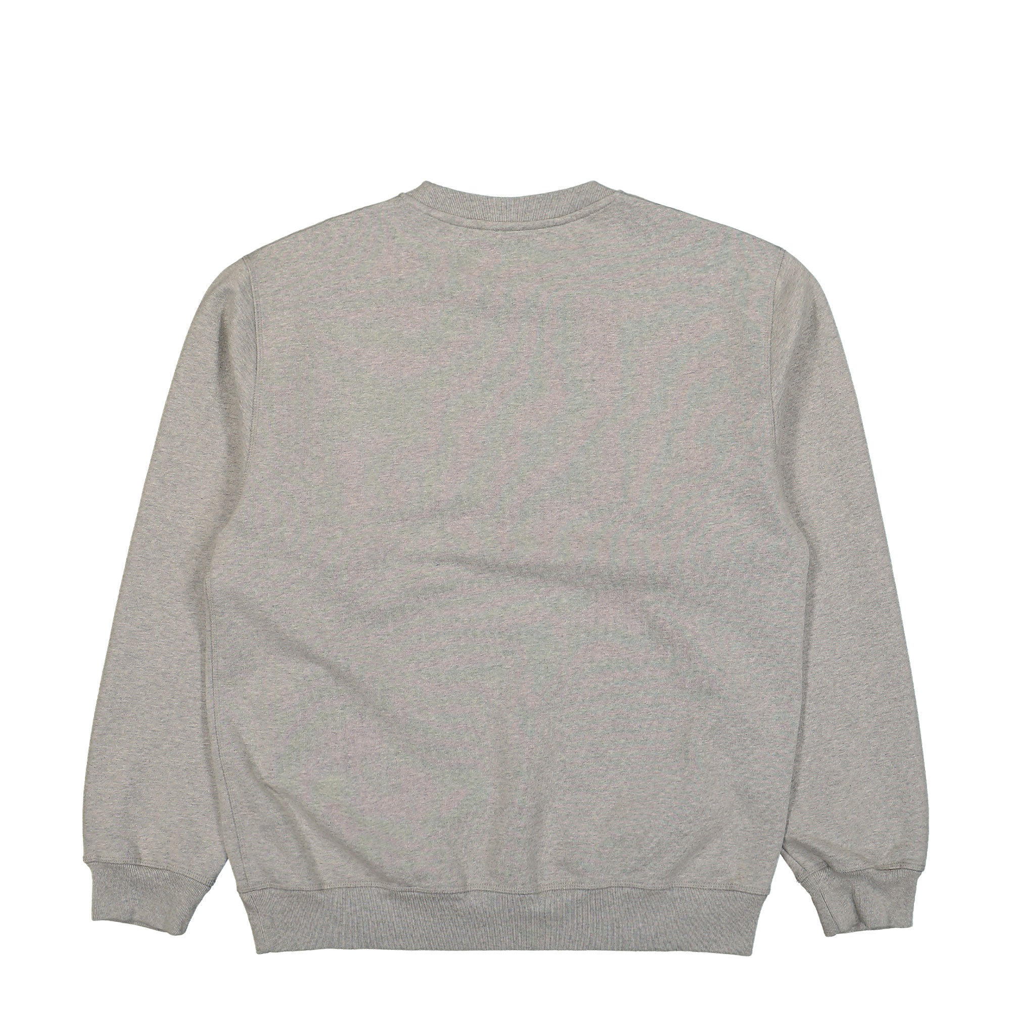 Parra Rounded PAR Crew Neck Sweatshirt Heather Grey Sweatshirts Material | Overkill