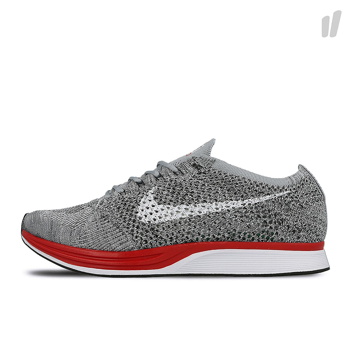 Nike flyknit racer Wolf Grey / White - Pure Platinium Sneakers 526628 013 | Overkill