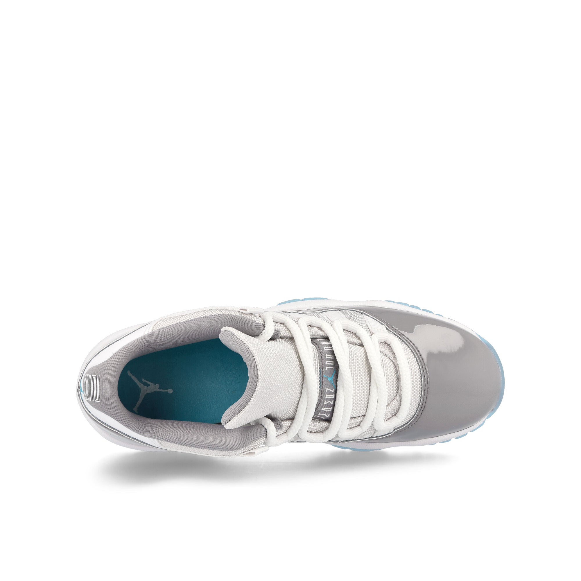 Jordan Air Jordan 11 Retro Low GS White / University Blue Low Top Sneakers Detailfoto | Overkill