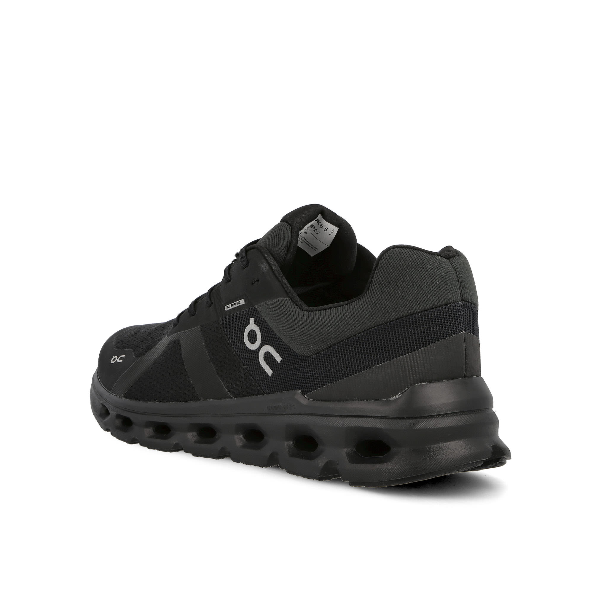 On Cloudrunner Waterproof Black Low Top Sneakers Material | Overkill