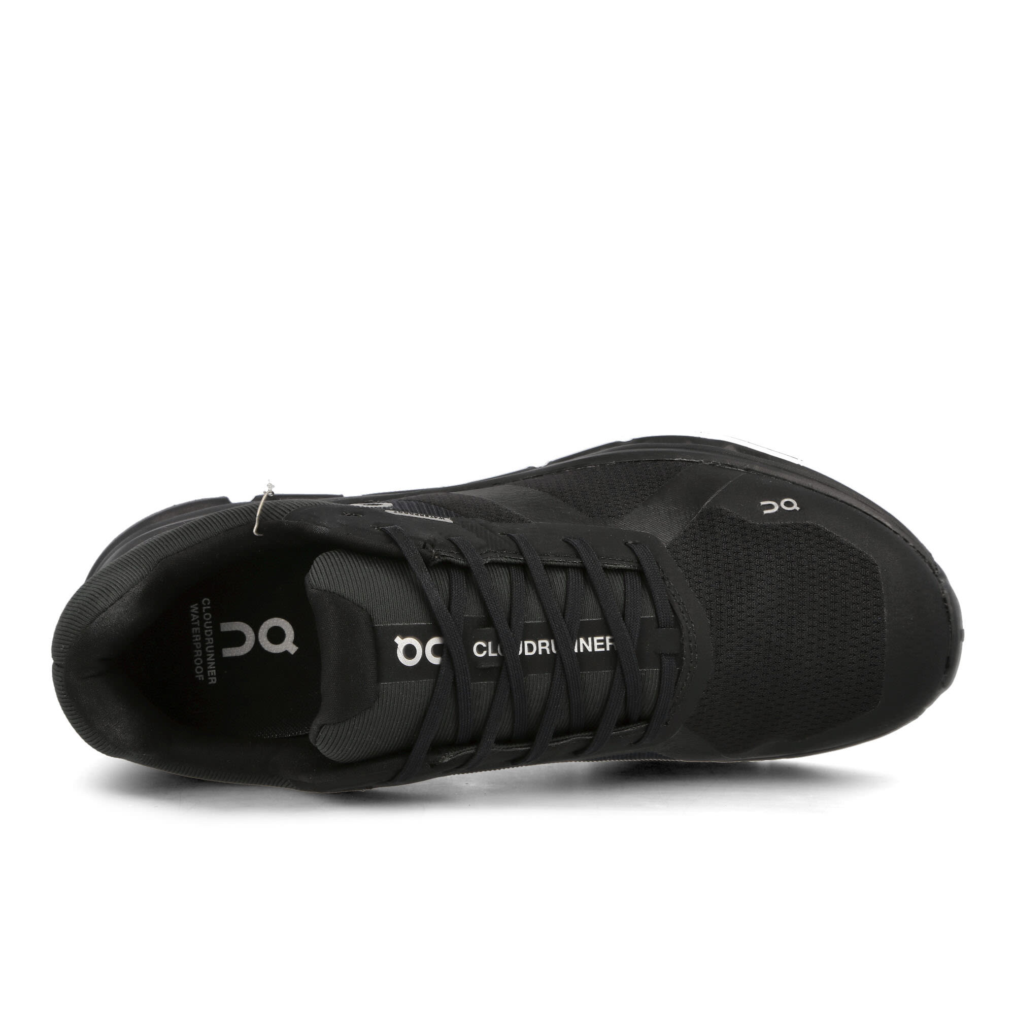 On Cloudrunner Waterproof Black Low Top Sneakers Detail View 1 | Overkill