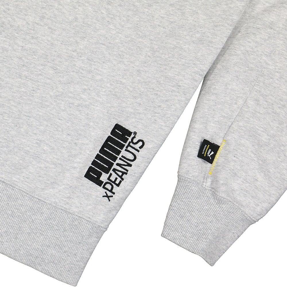 Puma Peanuts x Puma Hoodie Light Grey Heather Hoodies Detail view 1 | Overkill