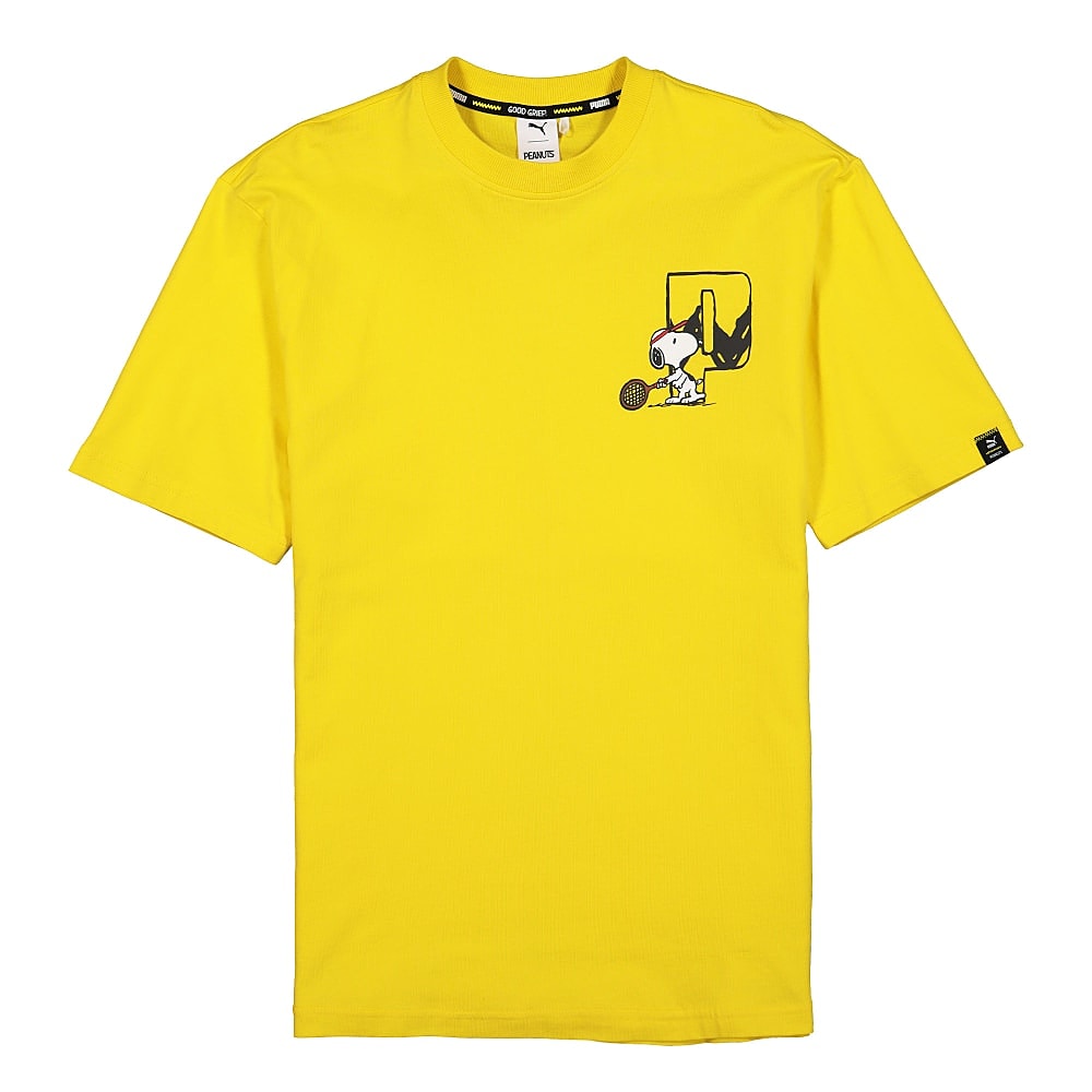 Puma Peanuts x Puma Tee Maize T-Shirts 530616 37 | Overkill