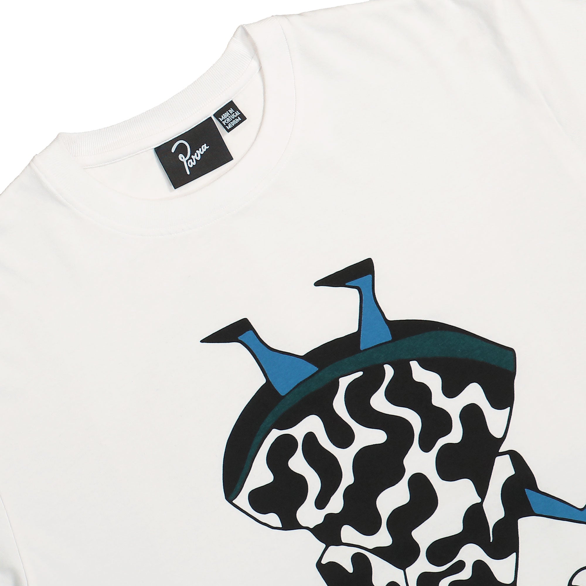 Parra No Regrets T-Shirt White T-Shirts Material | Overkill