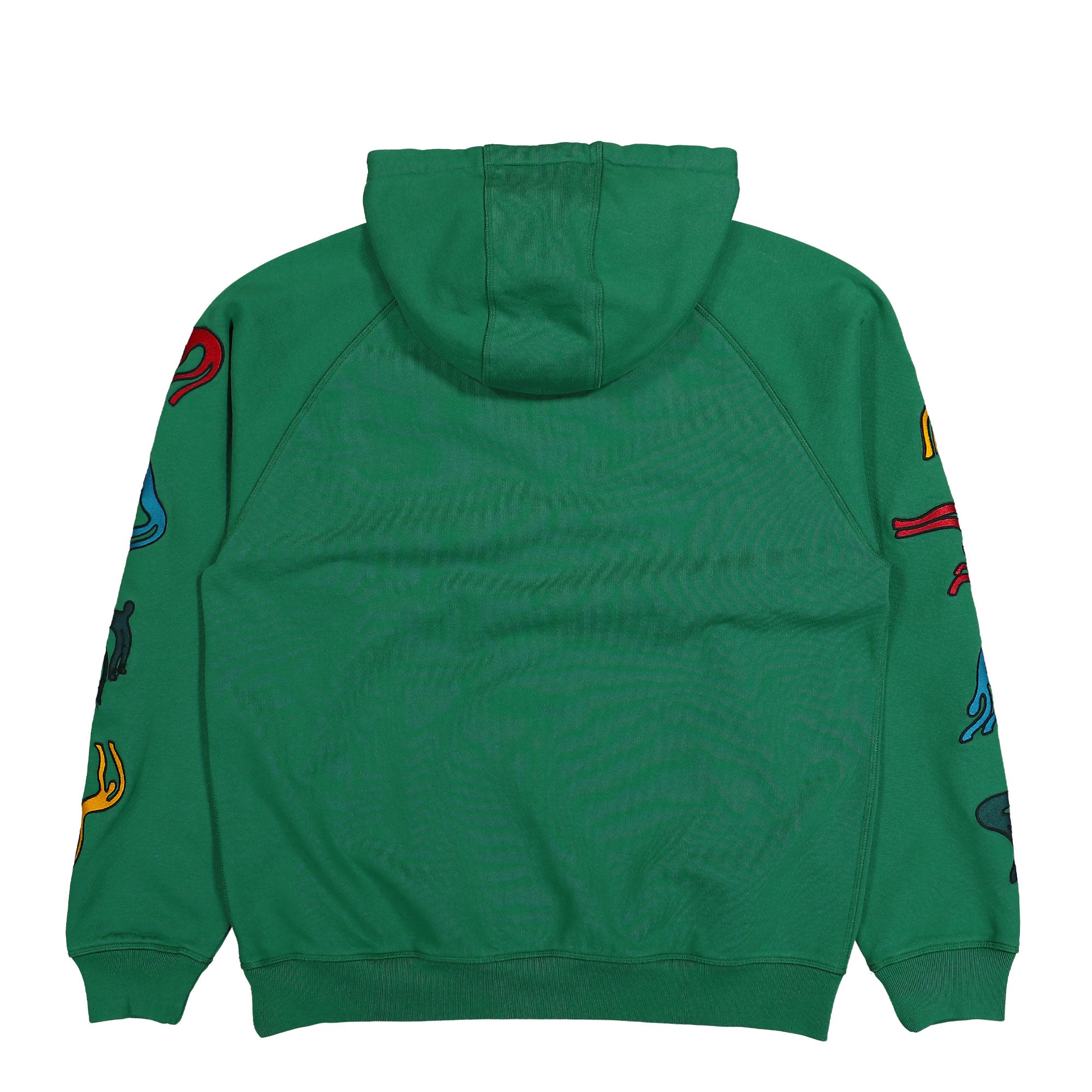 Parra La Chambre Nuit Hooded Sweatshirt Washed Green Hoodies Material | Overkill