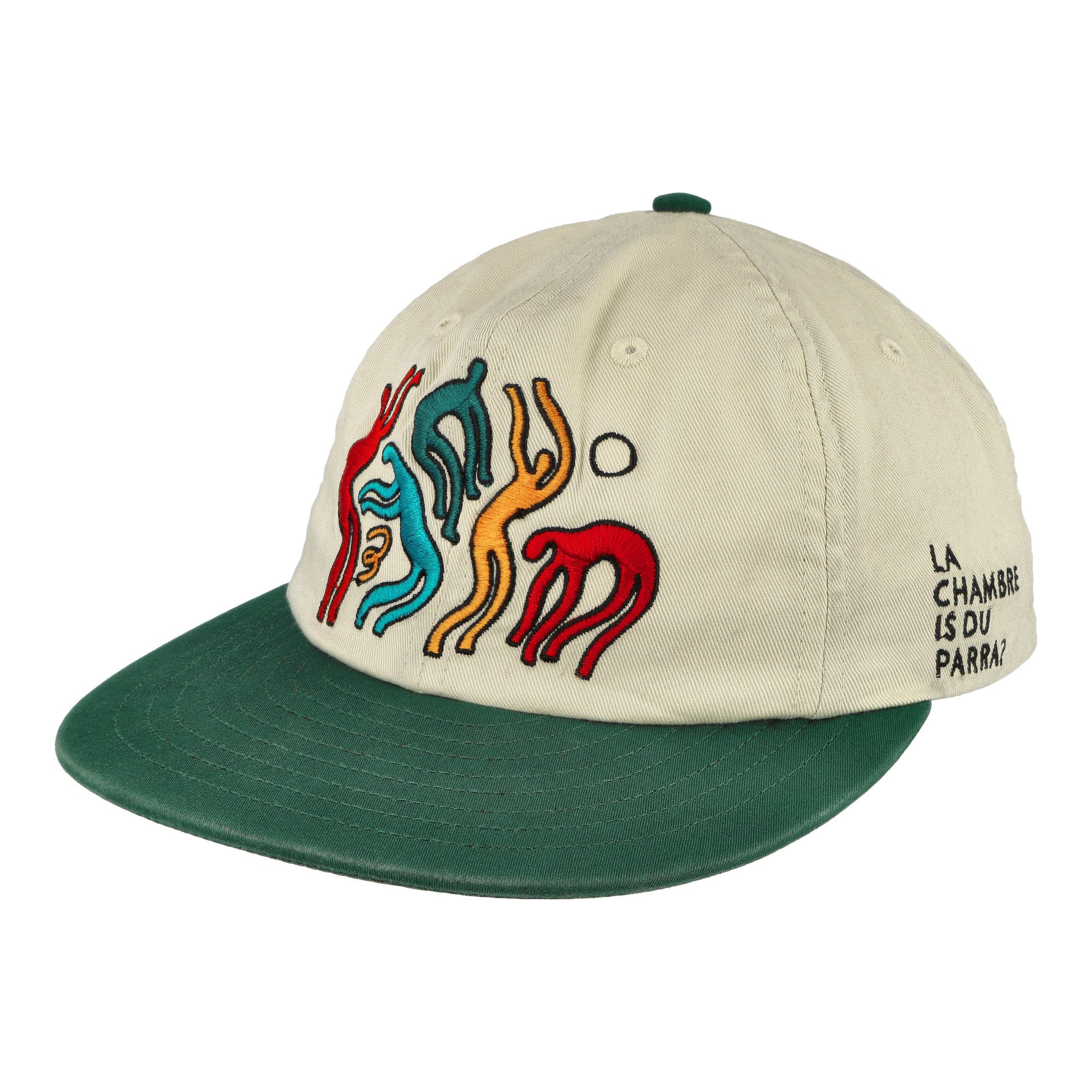 Parra La Chambre Nuit 6 Panel Hat Off White Caps 53165 | Overkill