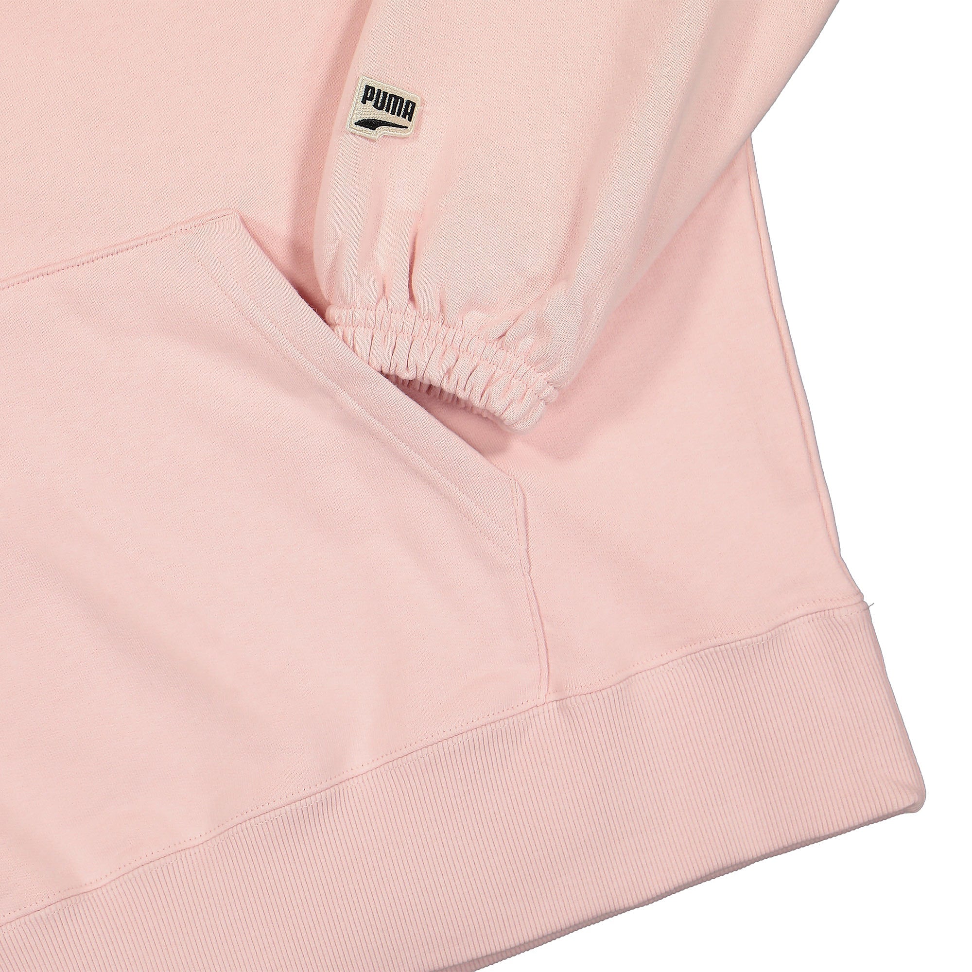 Puma Wmns Downtown Graphic Hoodie Lotus Hoodies Detailfoto | Overkill