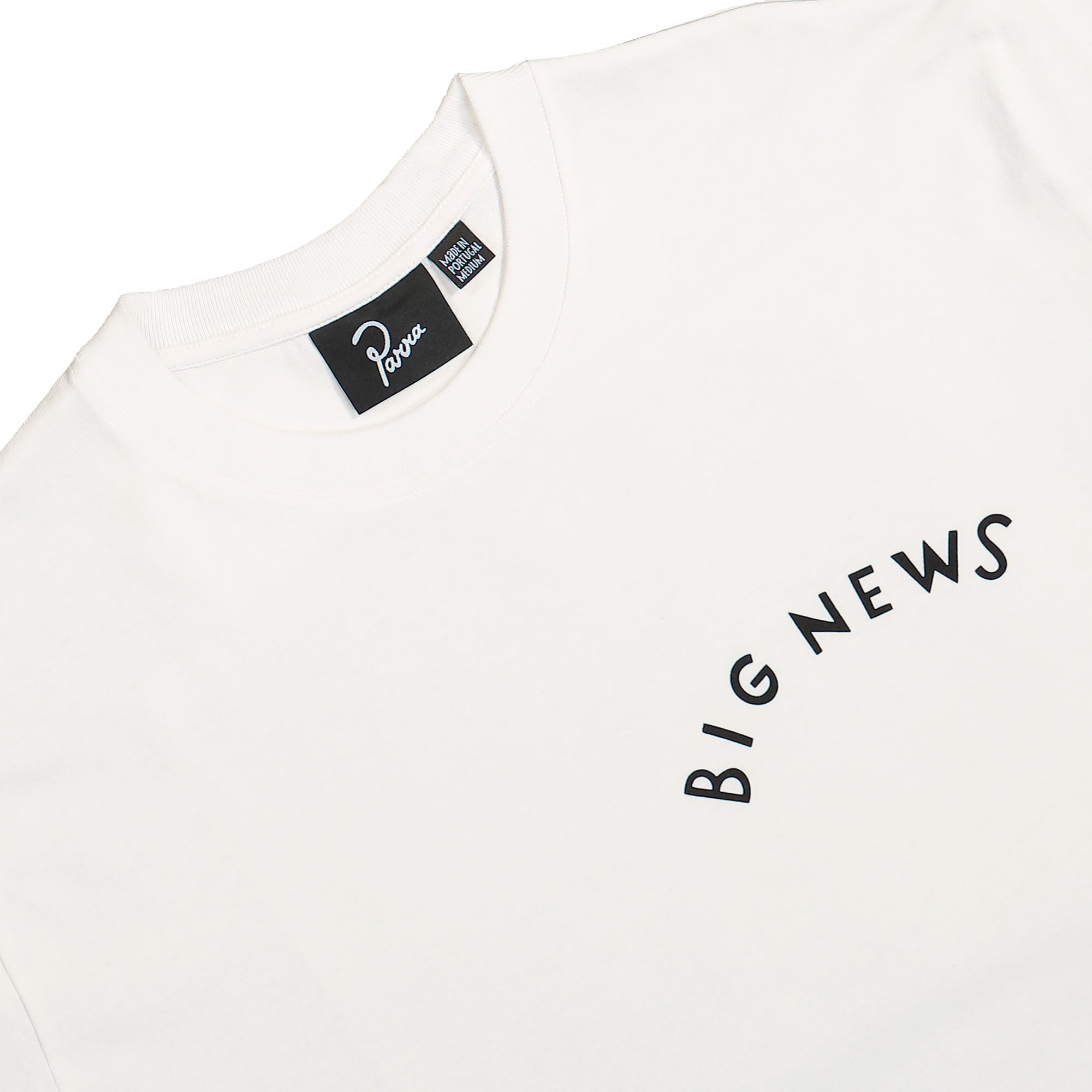 Parra Big News T-Shirt White T-Shirts Material | Overkill