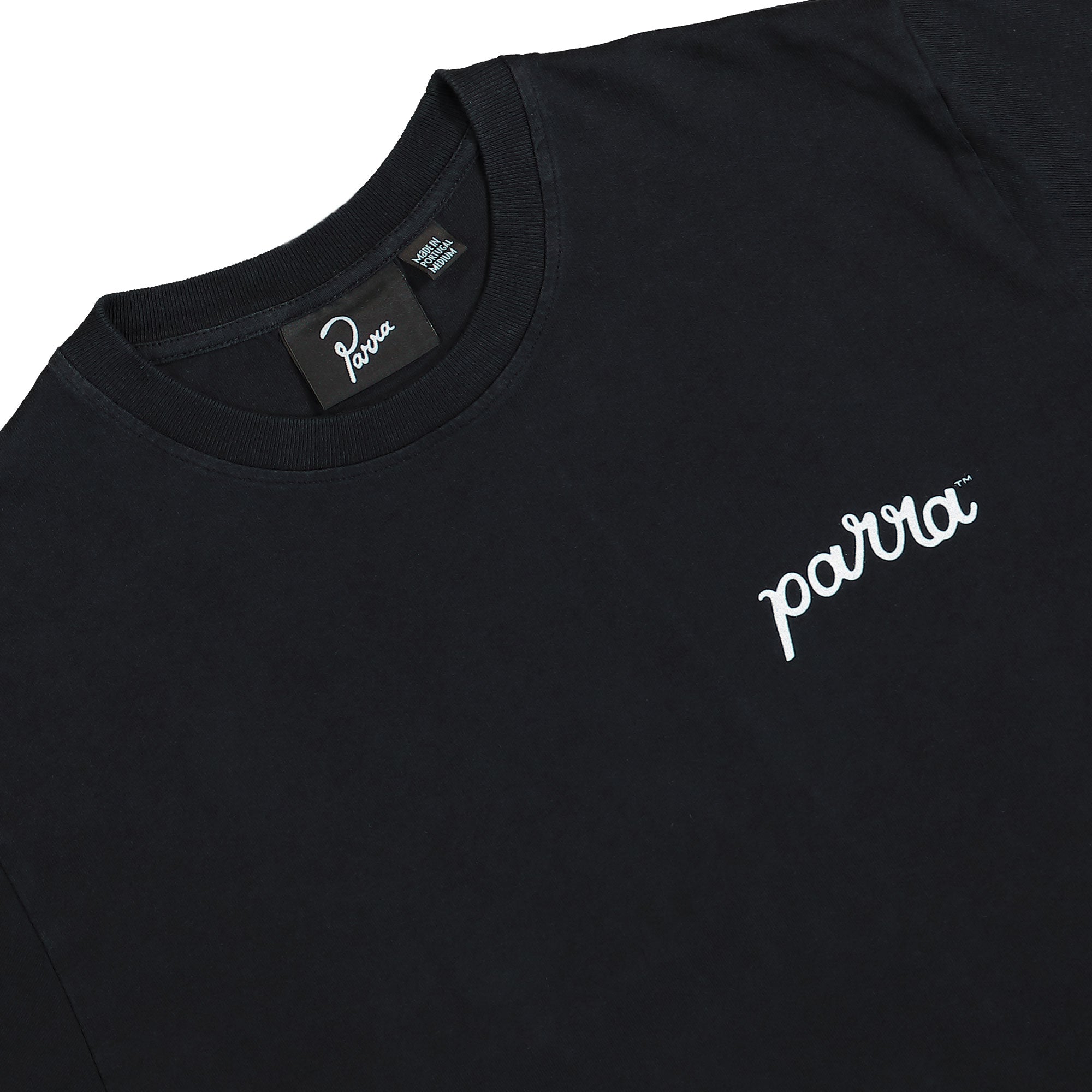 Parra The Blob T-Shirt Washed Black T-Shirts Material | Overkill