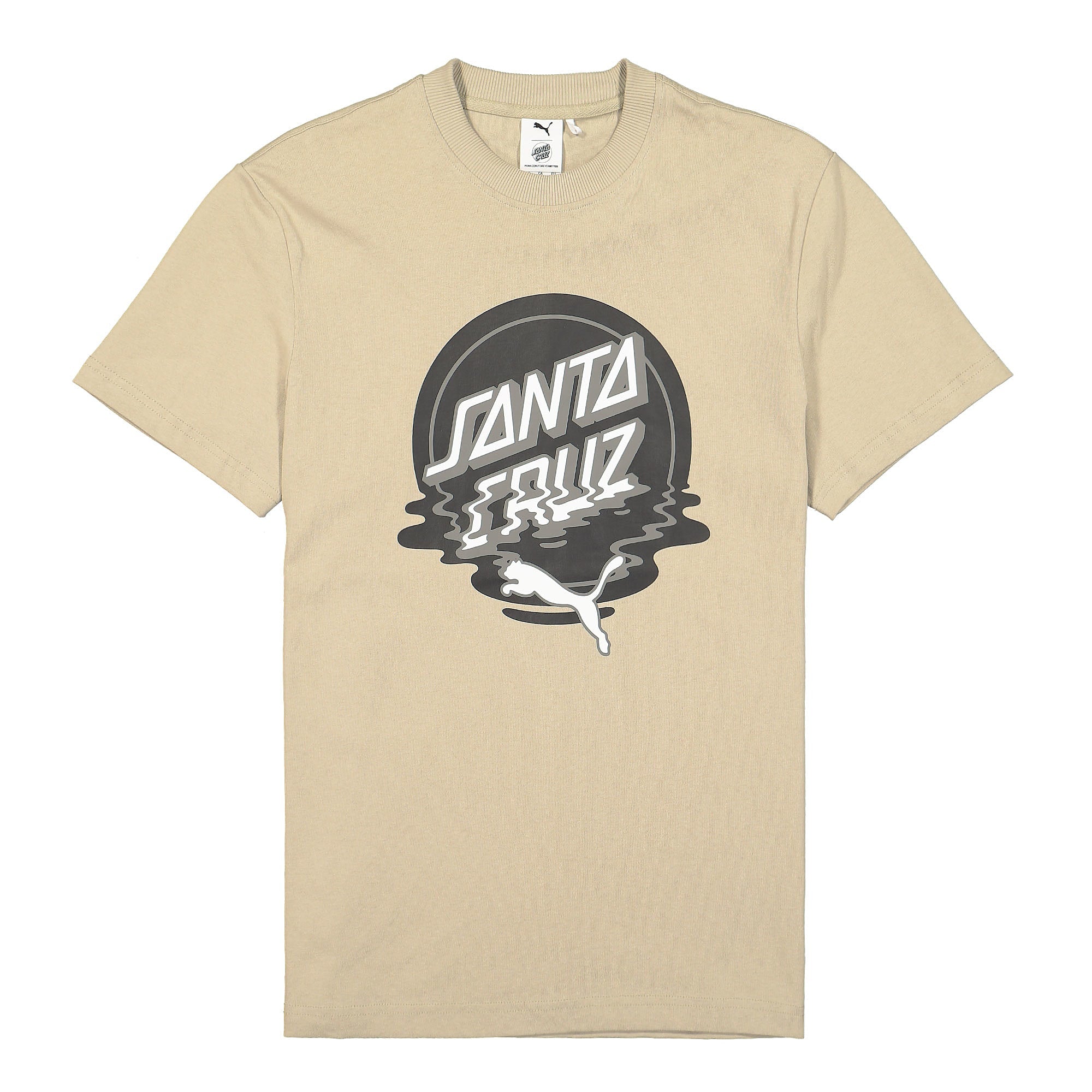 Puma Santa Cruz x Puma Tee Spray Green T-Shirts 532243 42 | Overkill