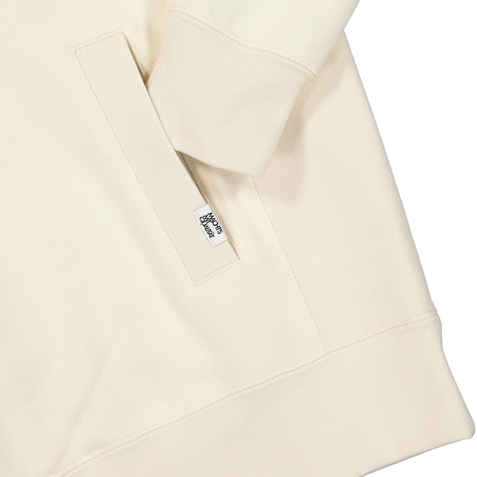 Puma MMQ PO Mock Neck Ivory Glow Sweatshirts Detailfoto | Overkill