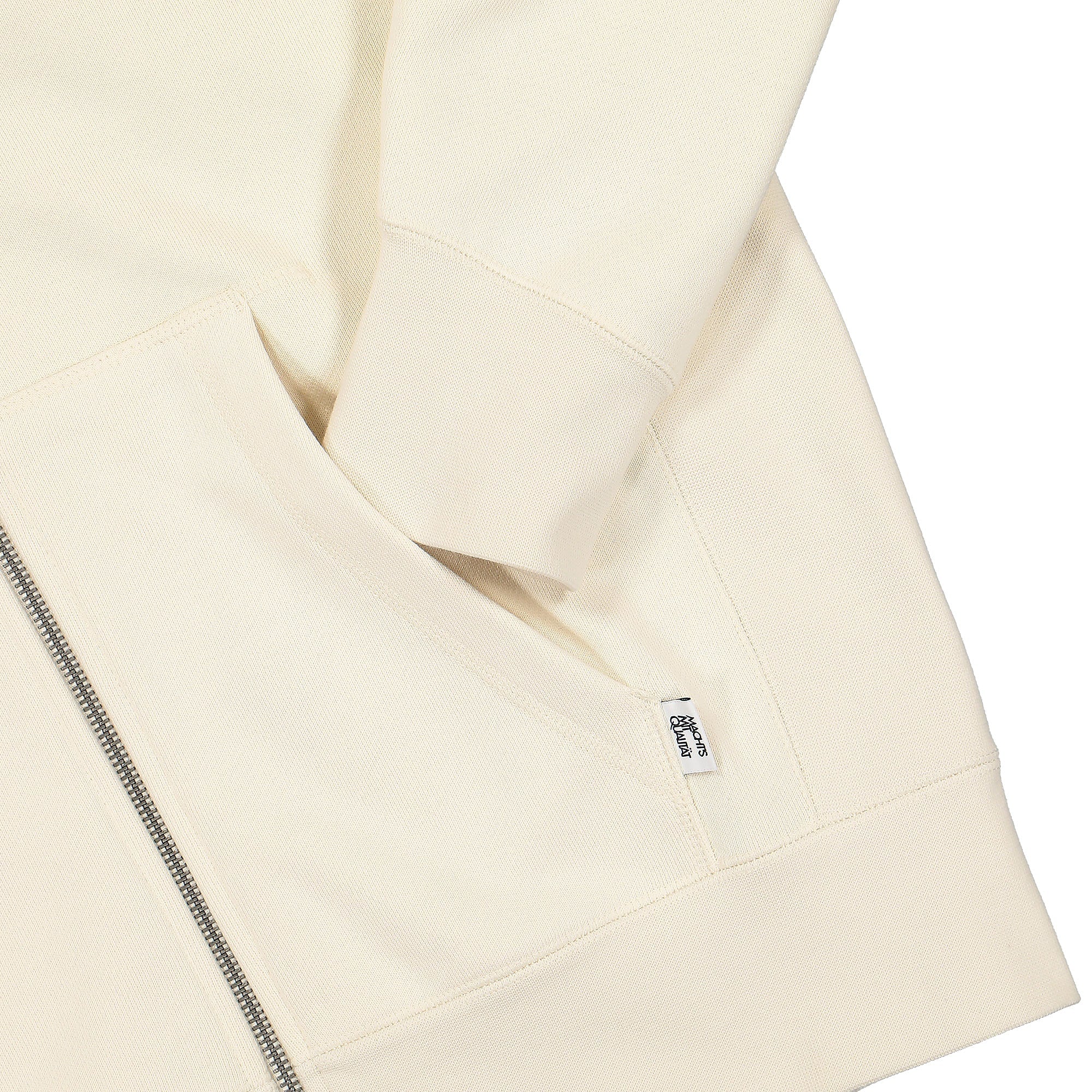 Puma MMQ FZ Hoodie Ivory Glow Hoodies Detailfoto | Overkill