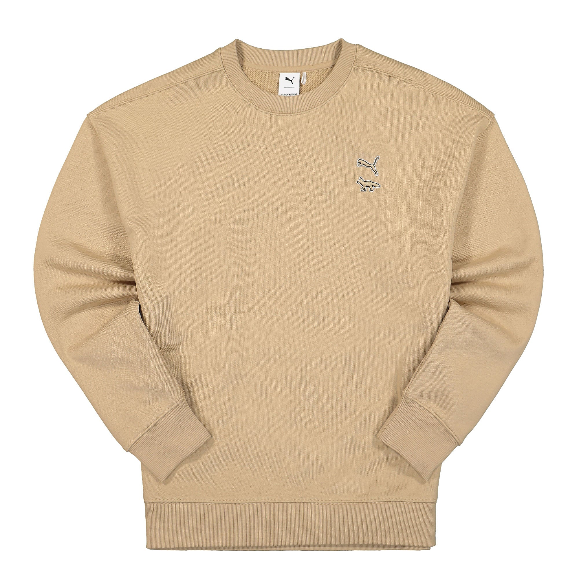 Puma Maison Kitsune x Puma Crew Travertine Sweatshirts 532324 96 | Overkill