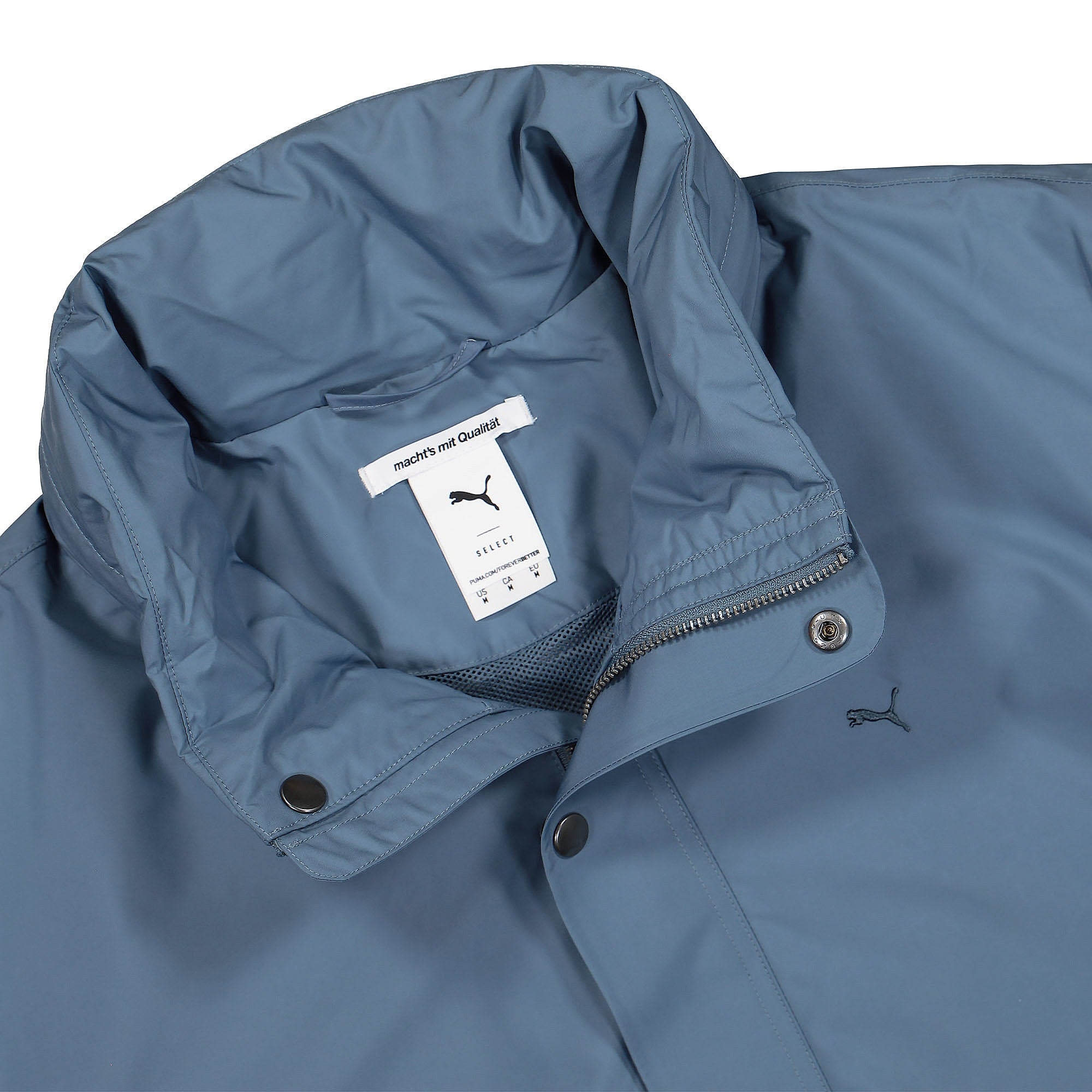 Puma MMQ Shell Jacket China Blue Jackets Close-up | Overkill
