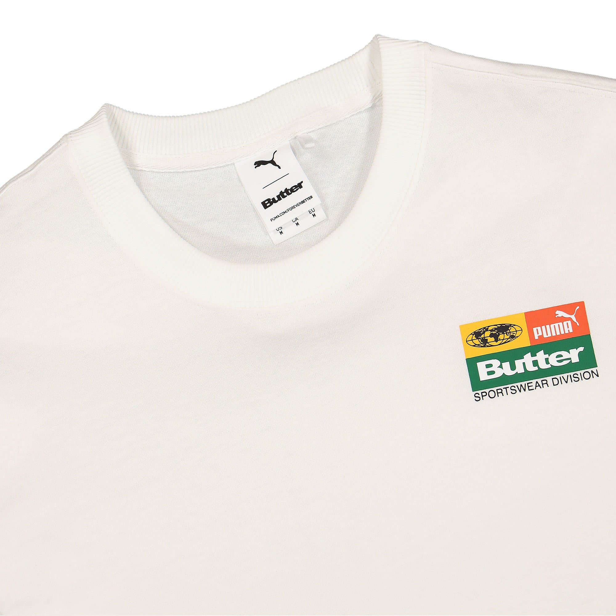 Puma Butter Goods x Puma Graphic Tee Puma White T-Shirts Close-up | Overkill