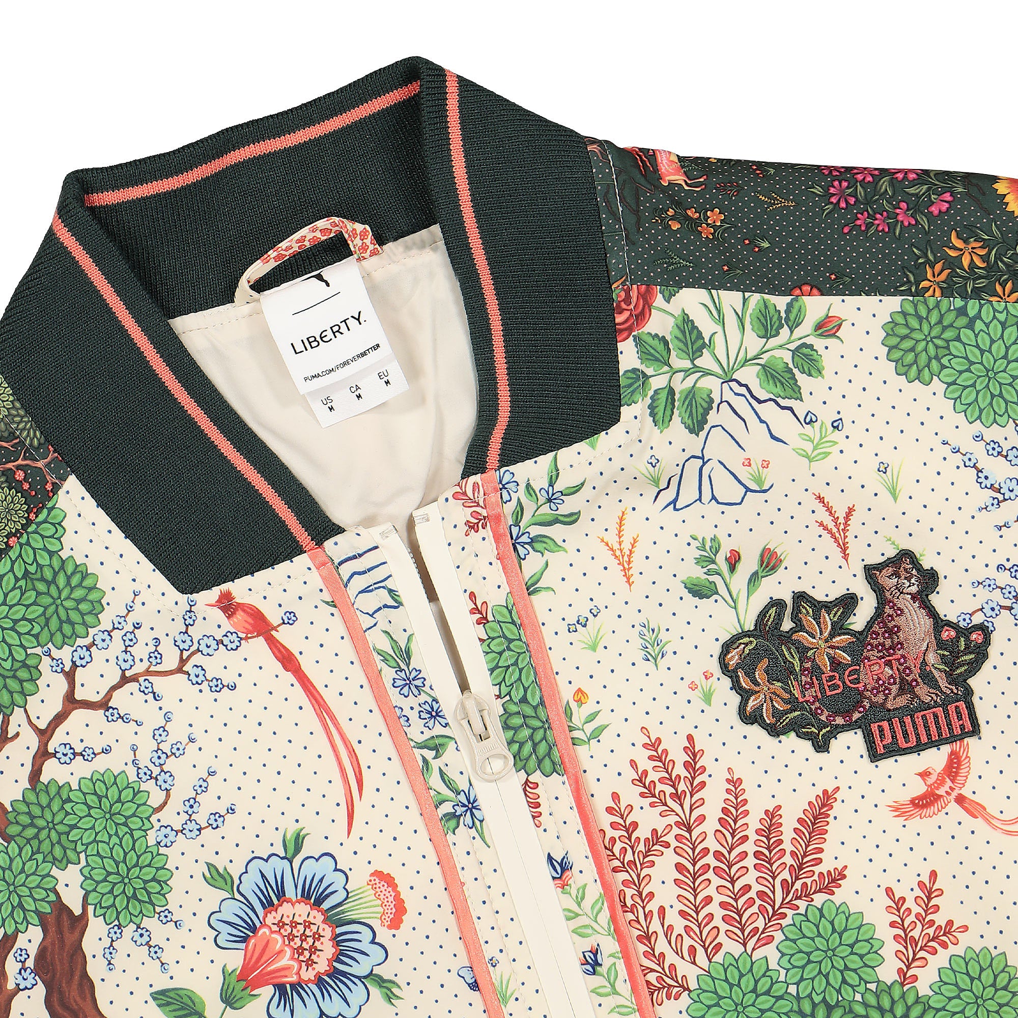 Puma Liberty x Puma Track Top Birch AOP Track Jackets Close-up | Overkill