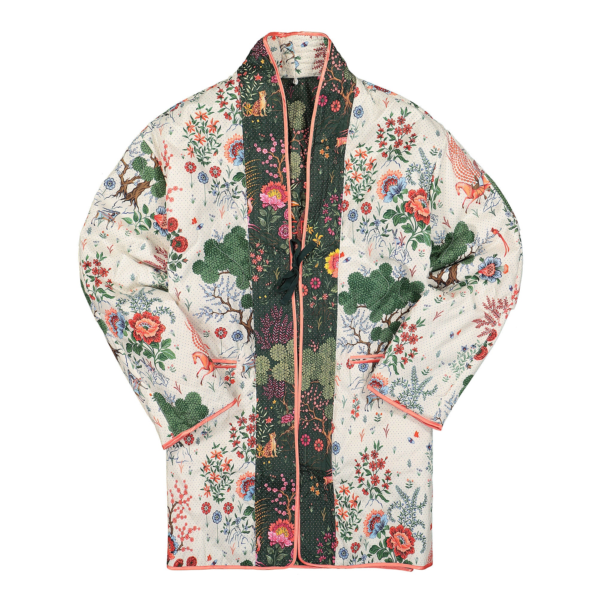 Puma Liberty x Puma Reversible Kimono Green Gables AOP Jackets 532526 80 | Overkill