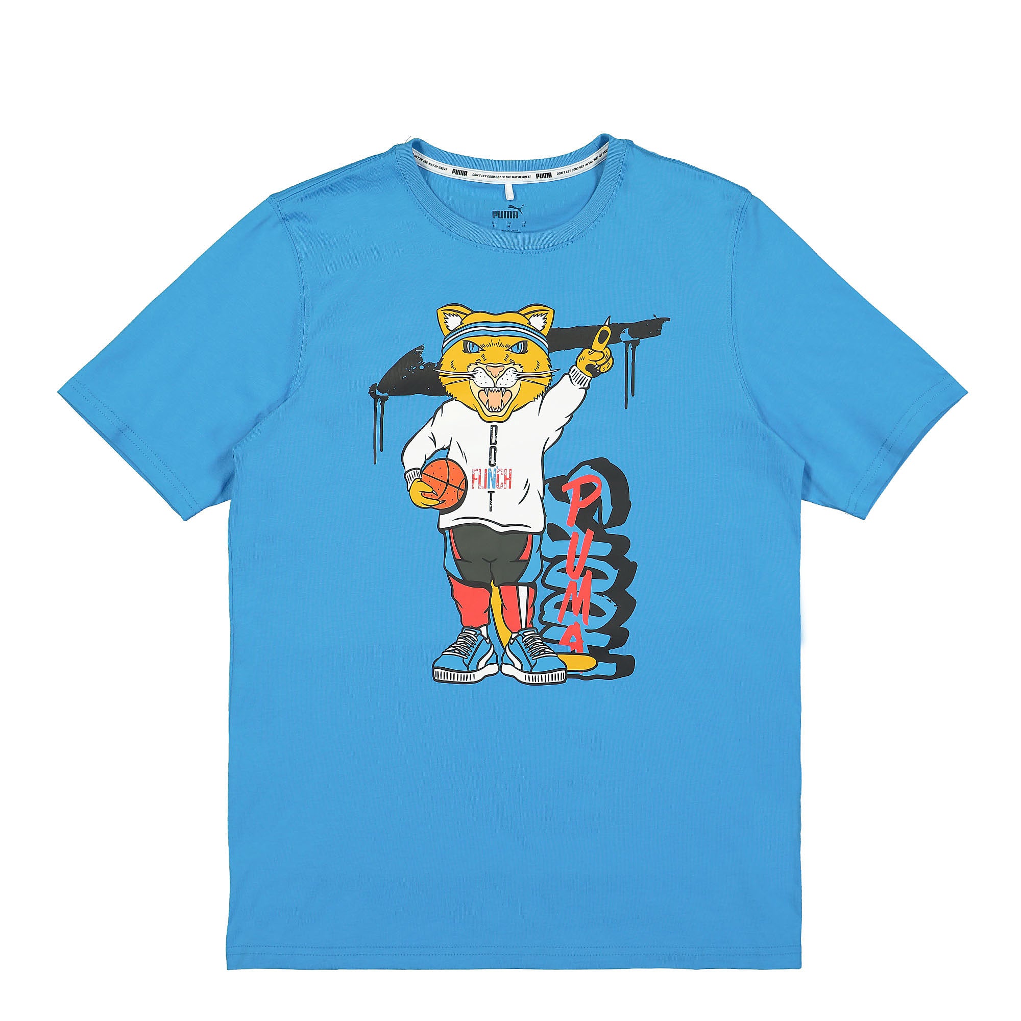 Puma Dylan SS Tee 1 Bleu Azur T-Shirts 532730 09 | Overkill