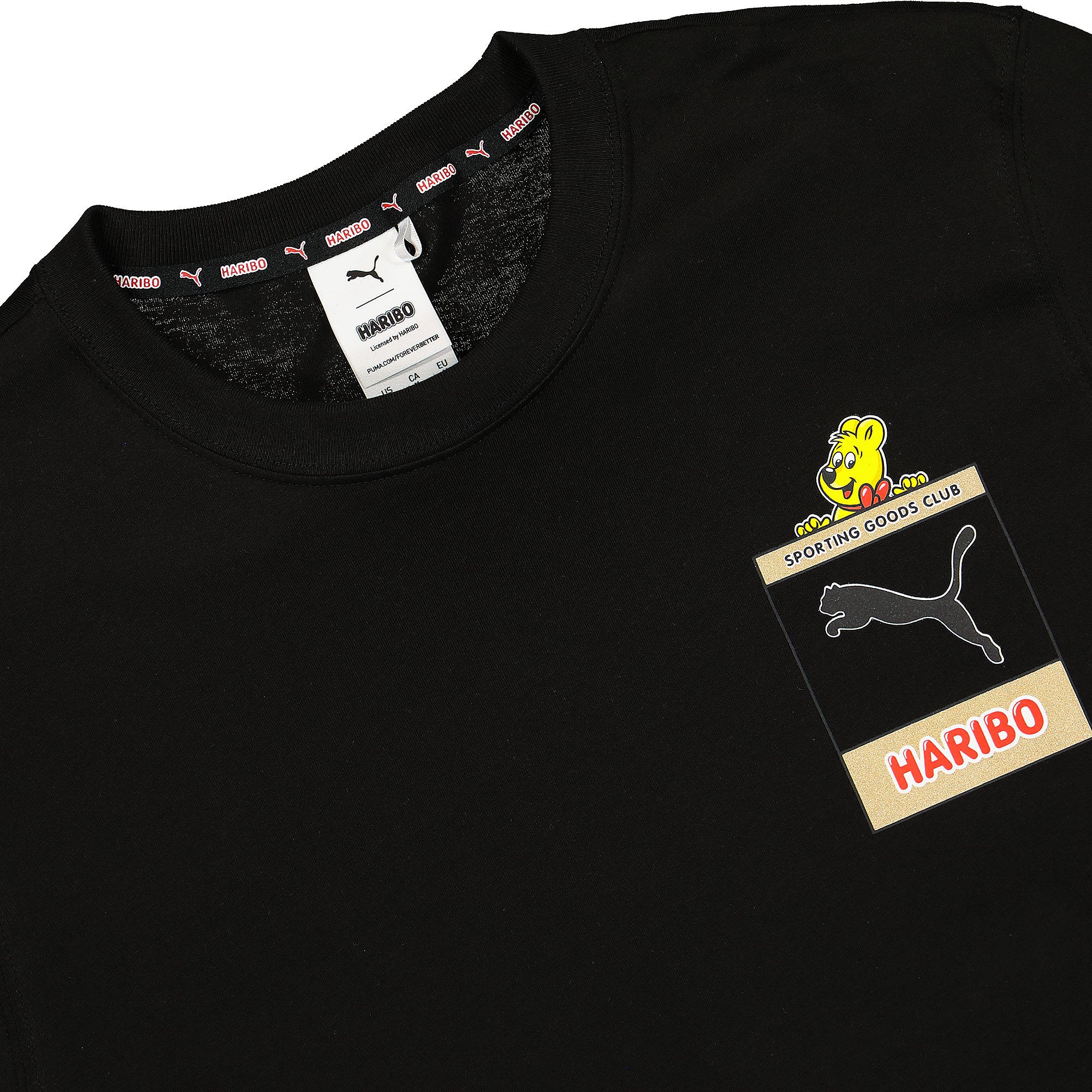 Puma Haribo x Puma Graphic Tee Puma Black T-Shirts Close-up | Overkill