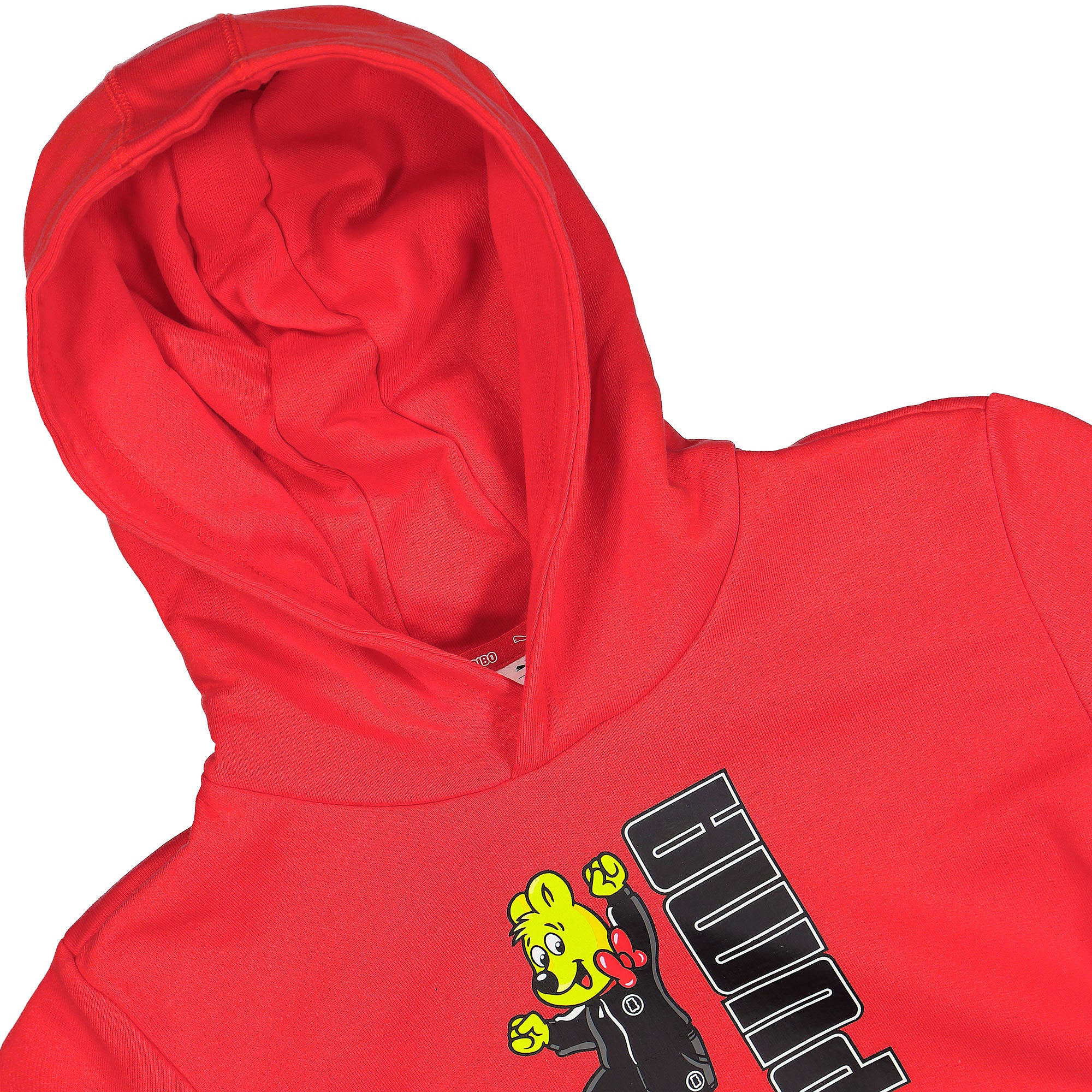 Puma Hoodie Kids Poppy Red Hoodies Close-up | Overkill