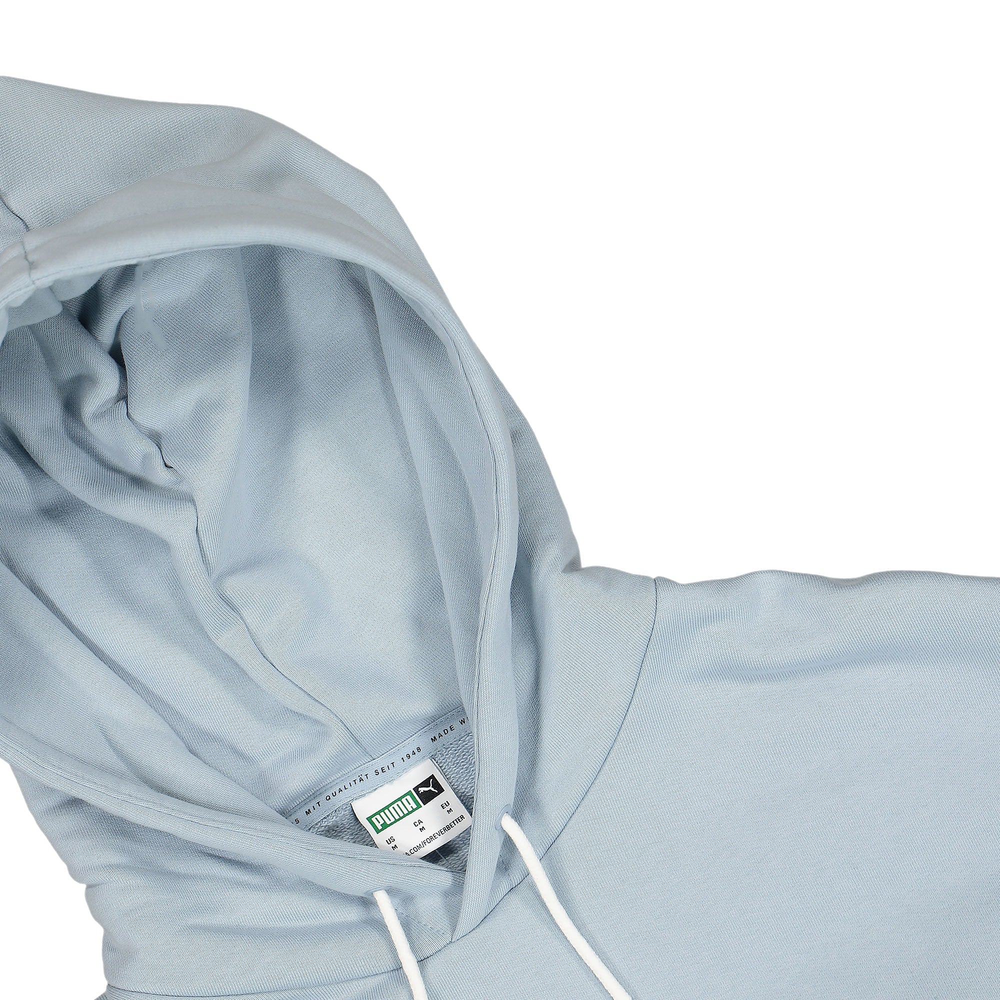 Puma Club Graphic Hoodie Blue Fog Hoodies Close-up | Overkill