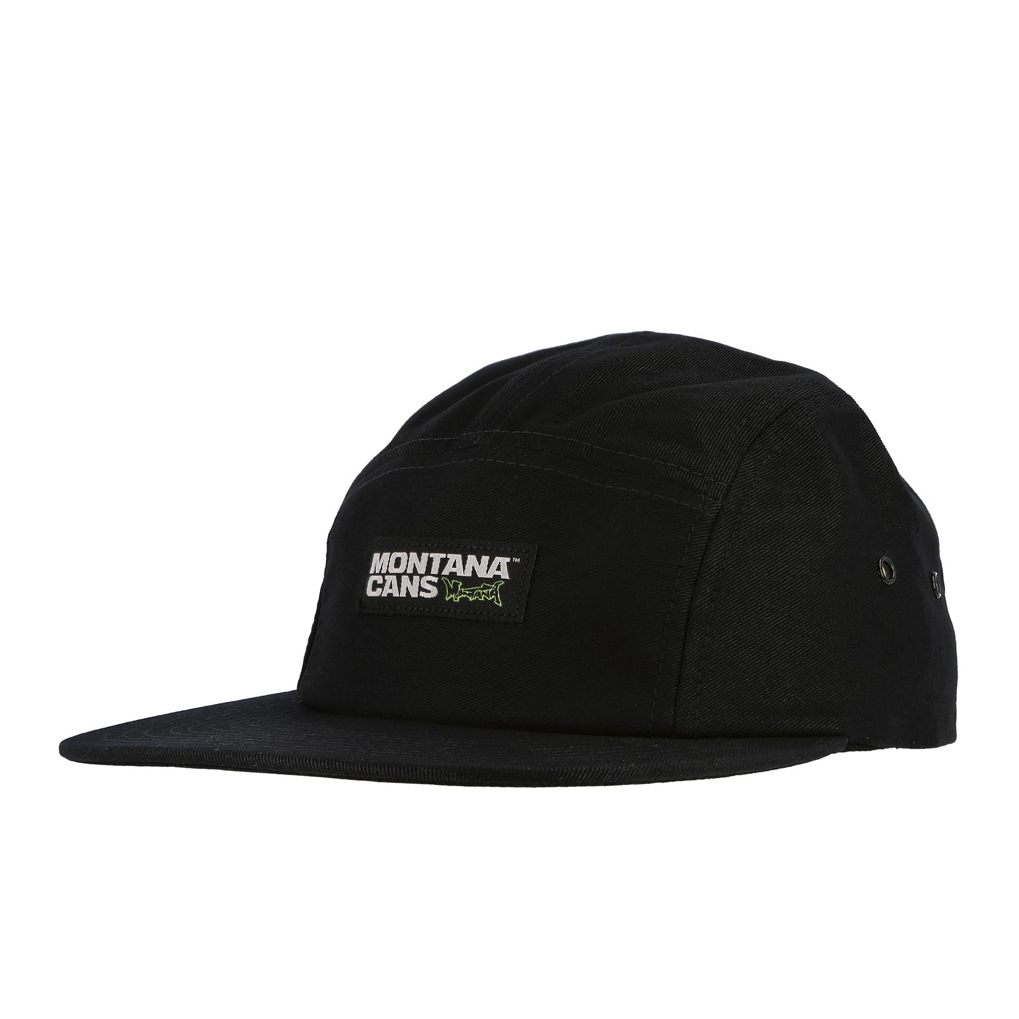 Montana 5-Panel Cap Typo Logo Black Caps 533167 | Overkill
