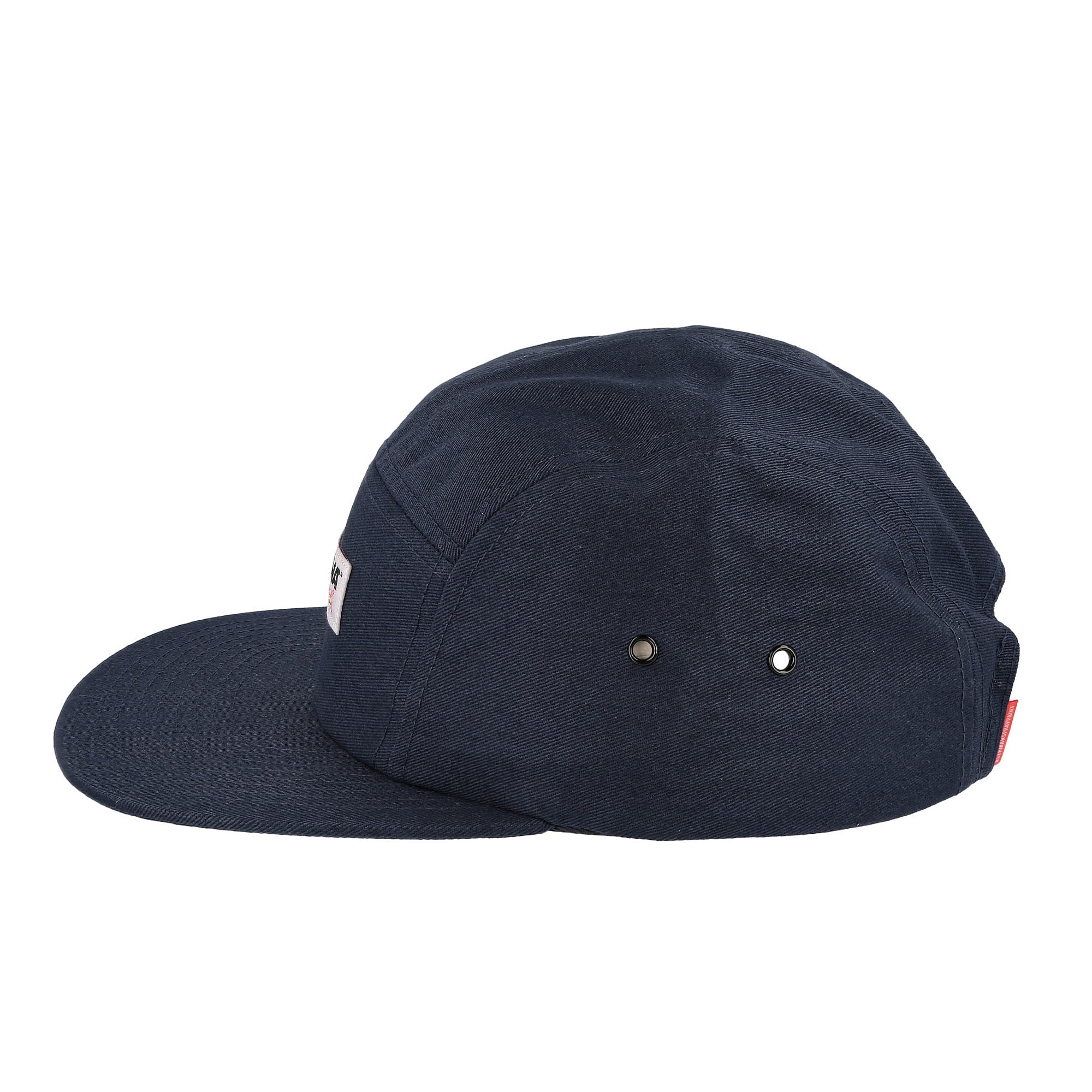 Montana 5-Panel Cap Typo Logo Navy Caps Close-up | Overkill