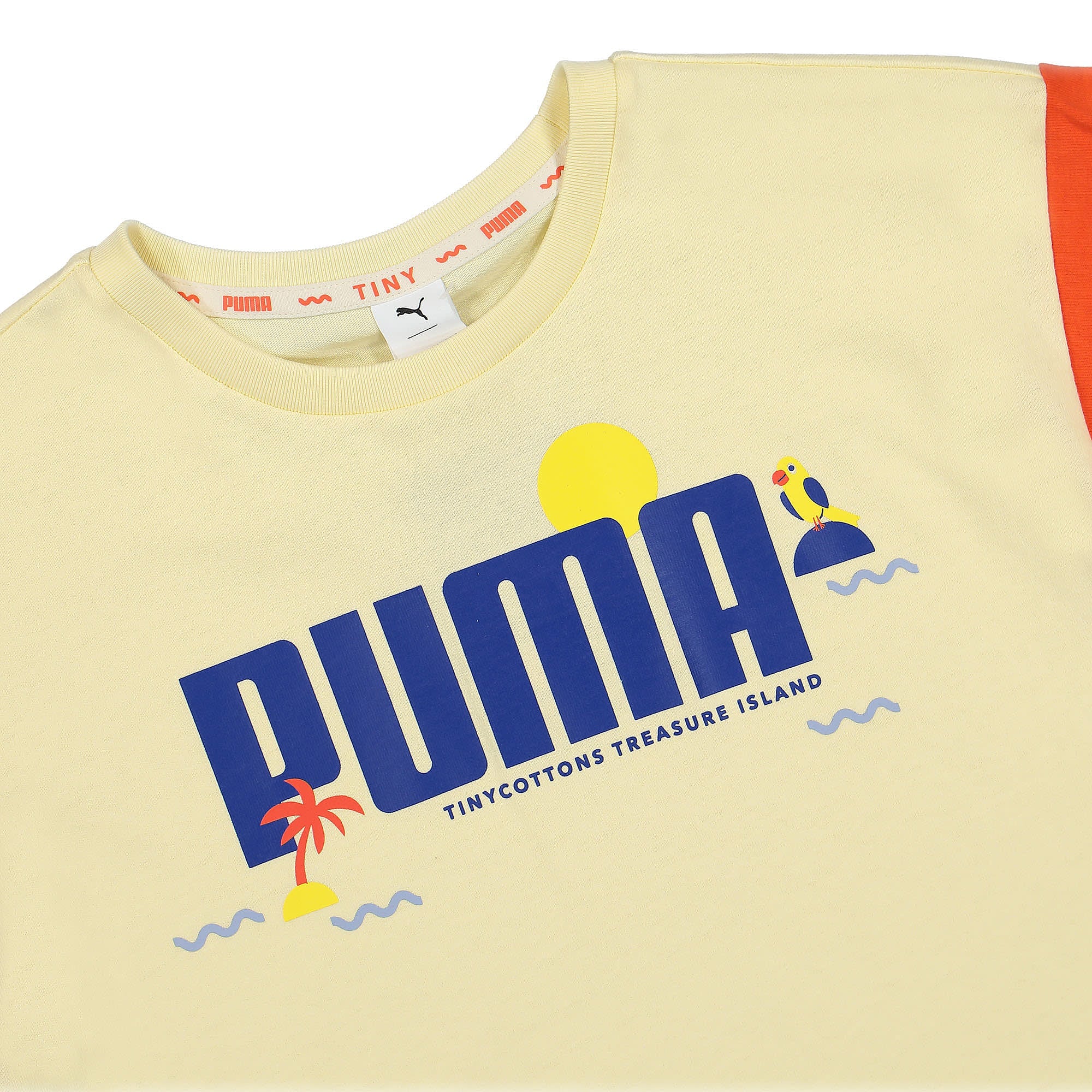 Puma Colorblock Tee Anise Flower T-Shirts Close-up | Overkill