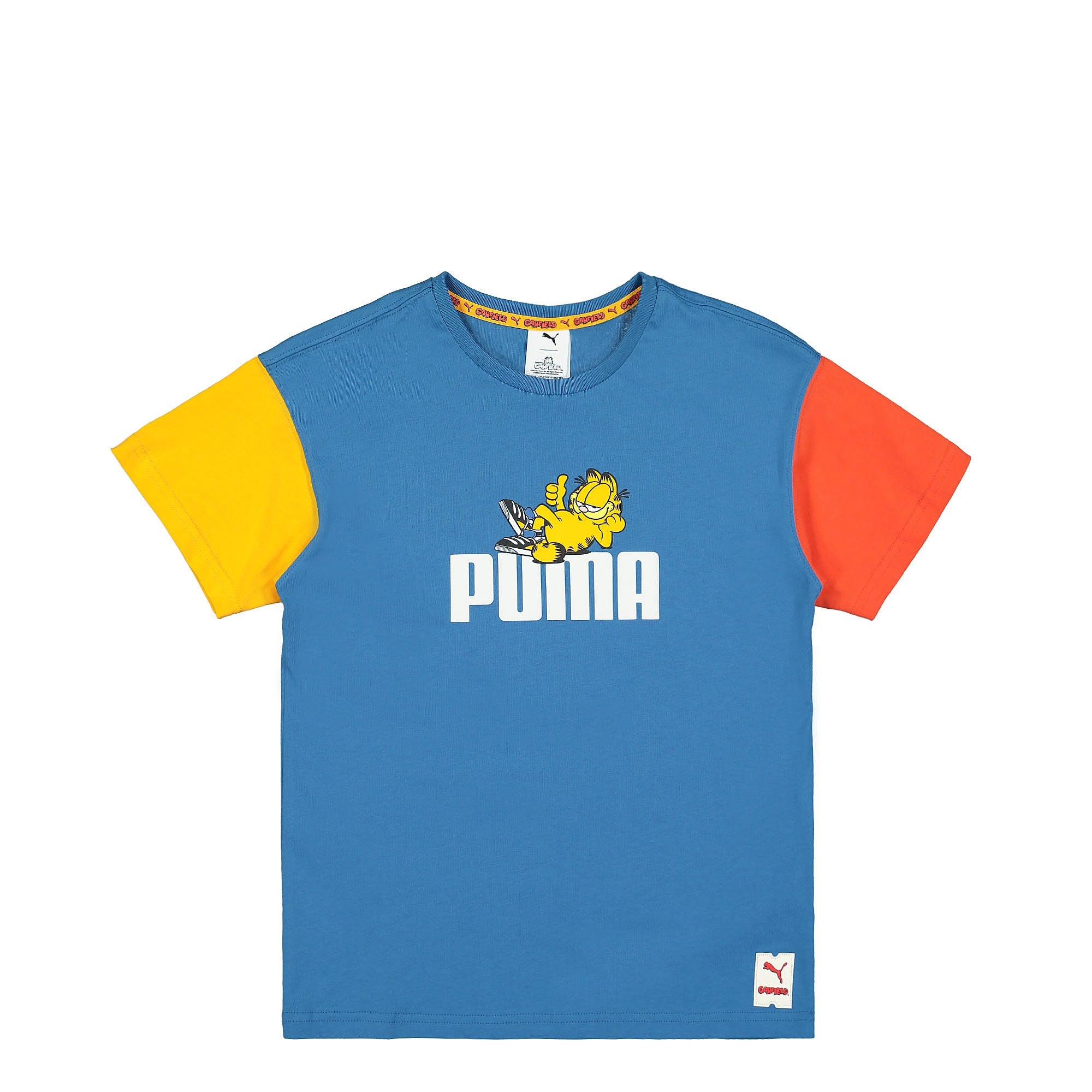 Puma Graphic Tee Kids Vallarta Blue T-Shirts 533432 48 | Overkill