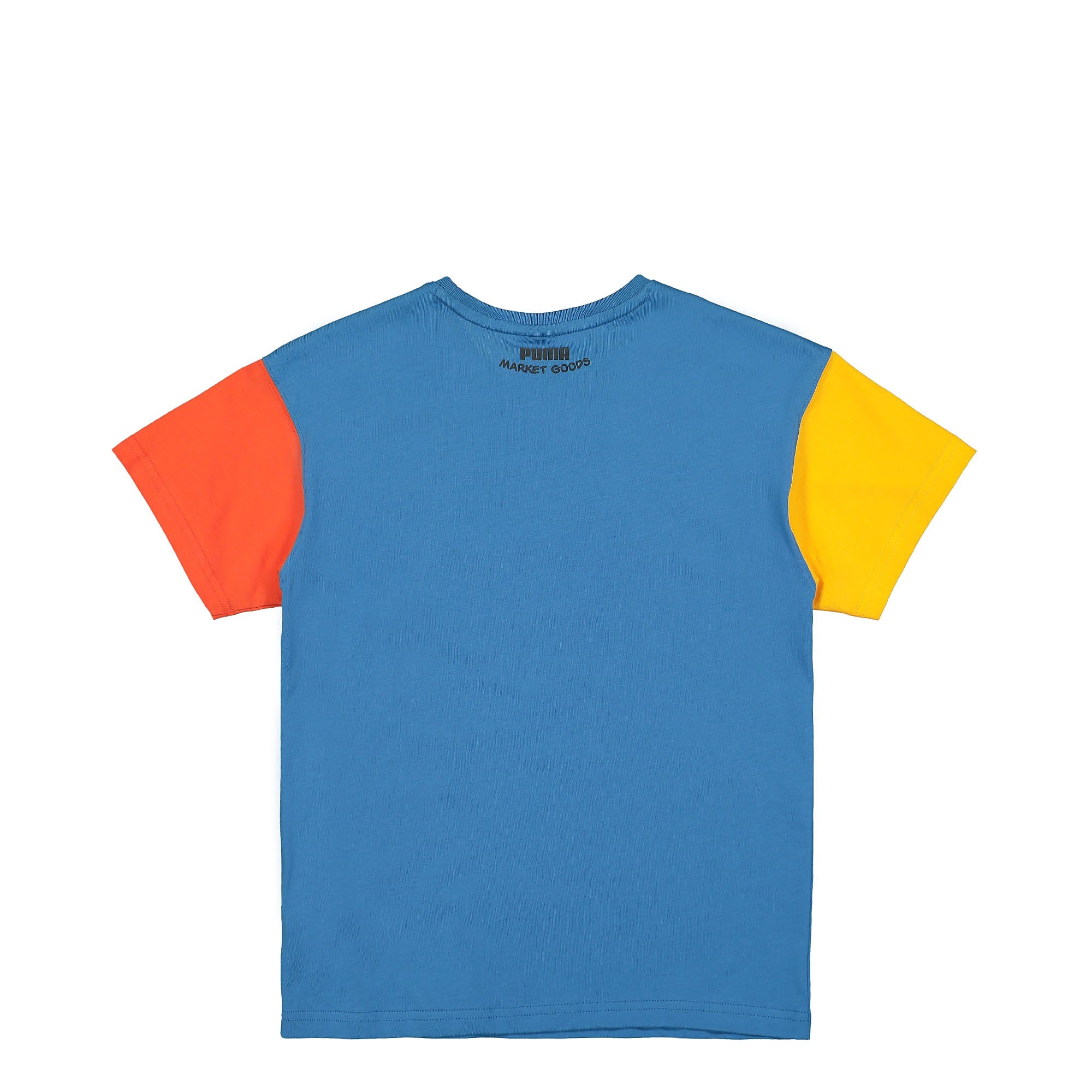 Puma Graphic Tee Kids Vallarta Blue T-Shirts Material | Overkill