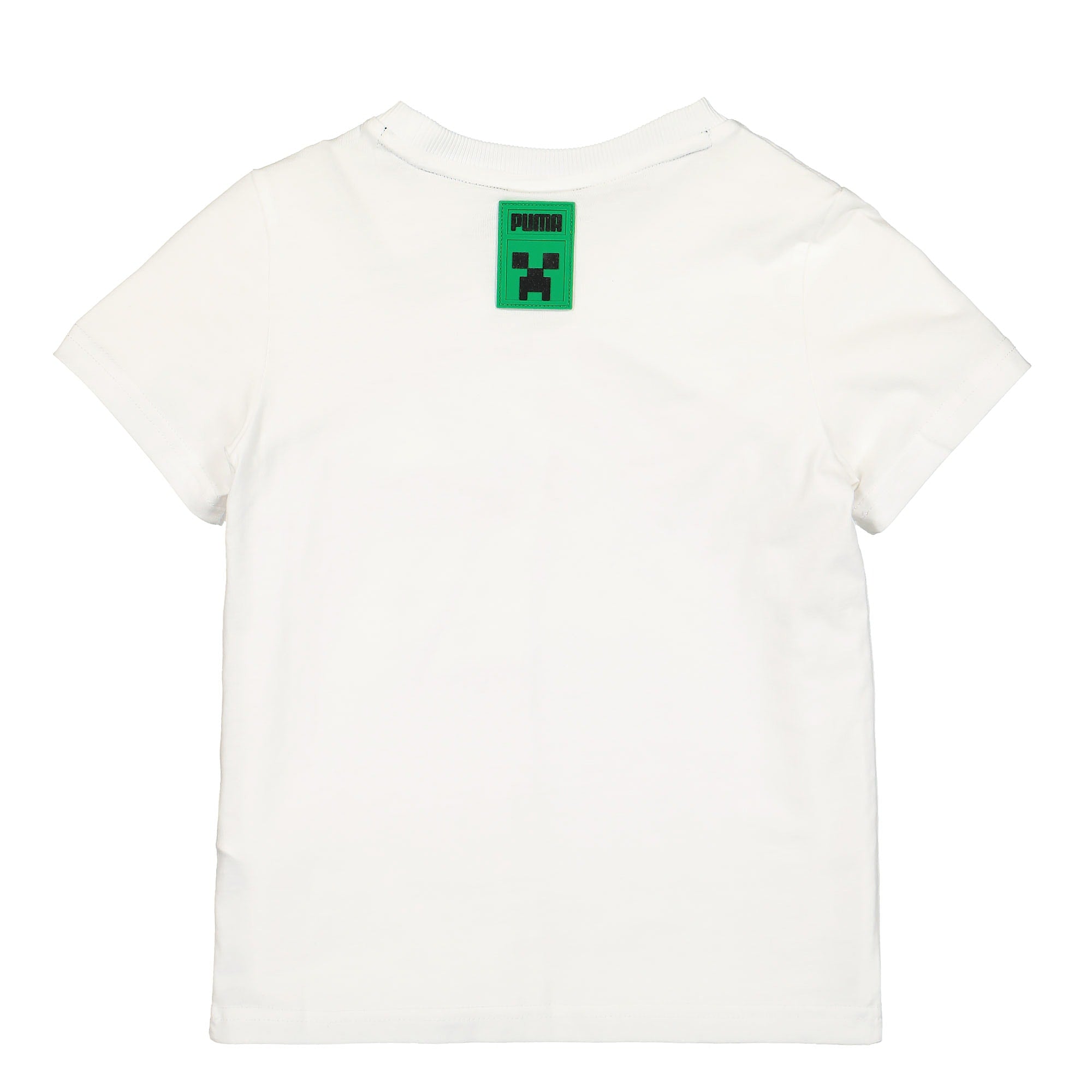Puma Minecraft x Puma Graphic Tee Kids Puma White T-Shirts Material | Overkill
