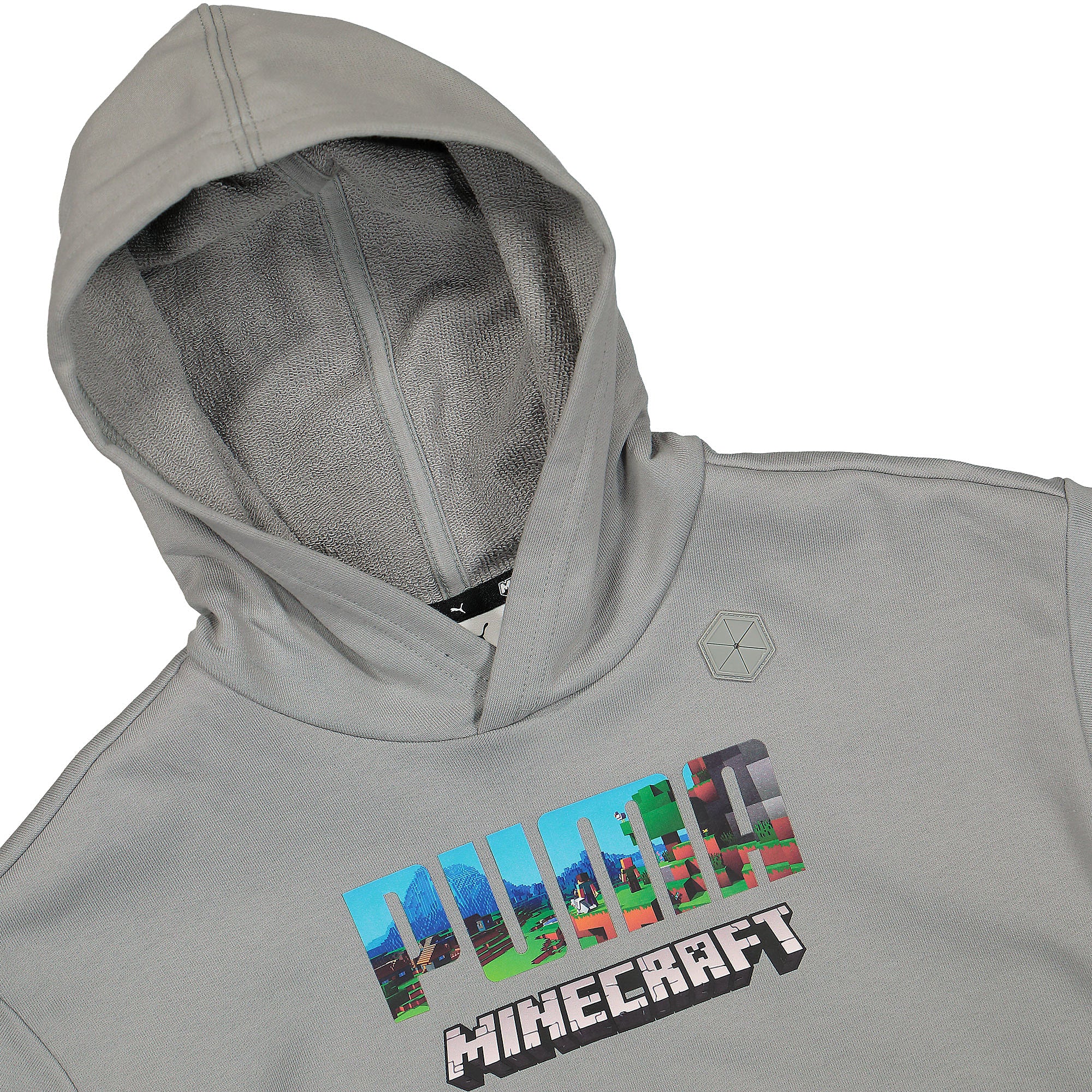 Puma Minecraft x Puma Hoodie Kids Griffin Hoodies Close-up | Overkill