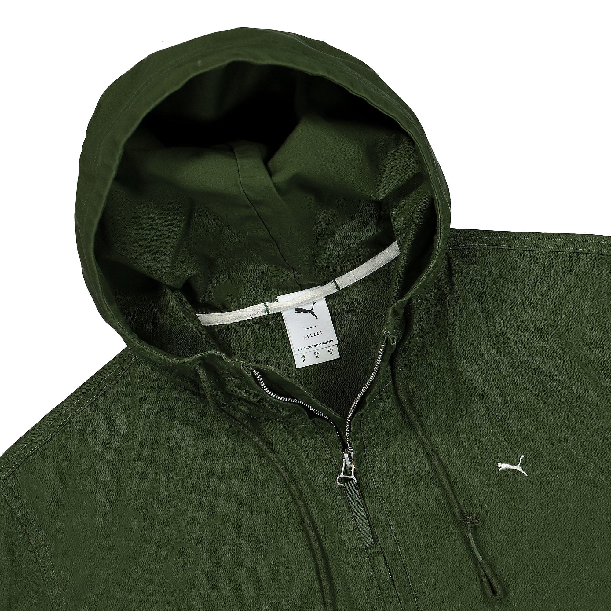 Puma MMQ Light Ripstop Jacket Rifle Green Jackets Close-up | Overkill