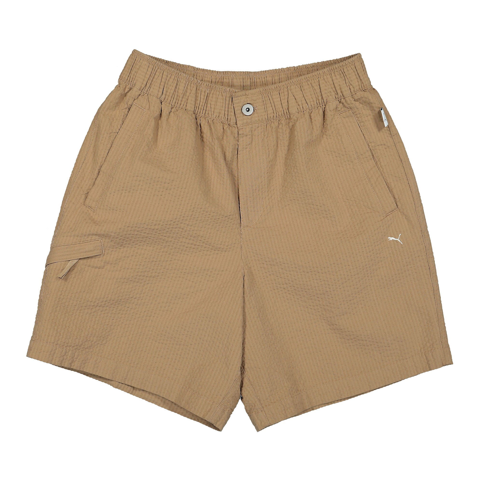 Puma MMQ Seersucker Shorts Tigers Eyes Shorts 533471 63 | Overkill
