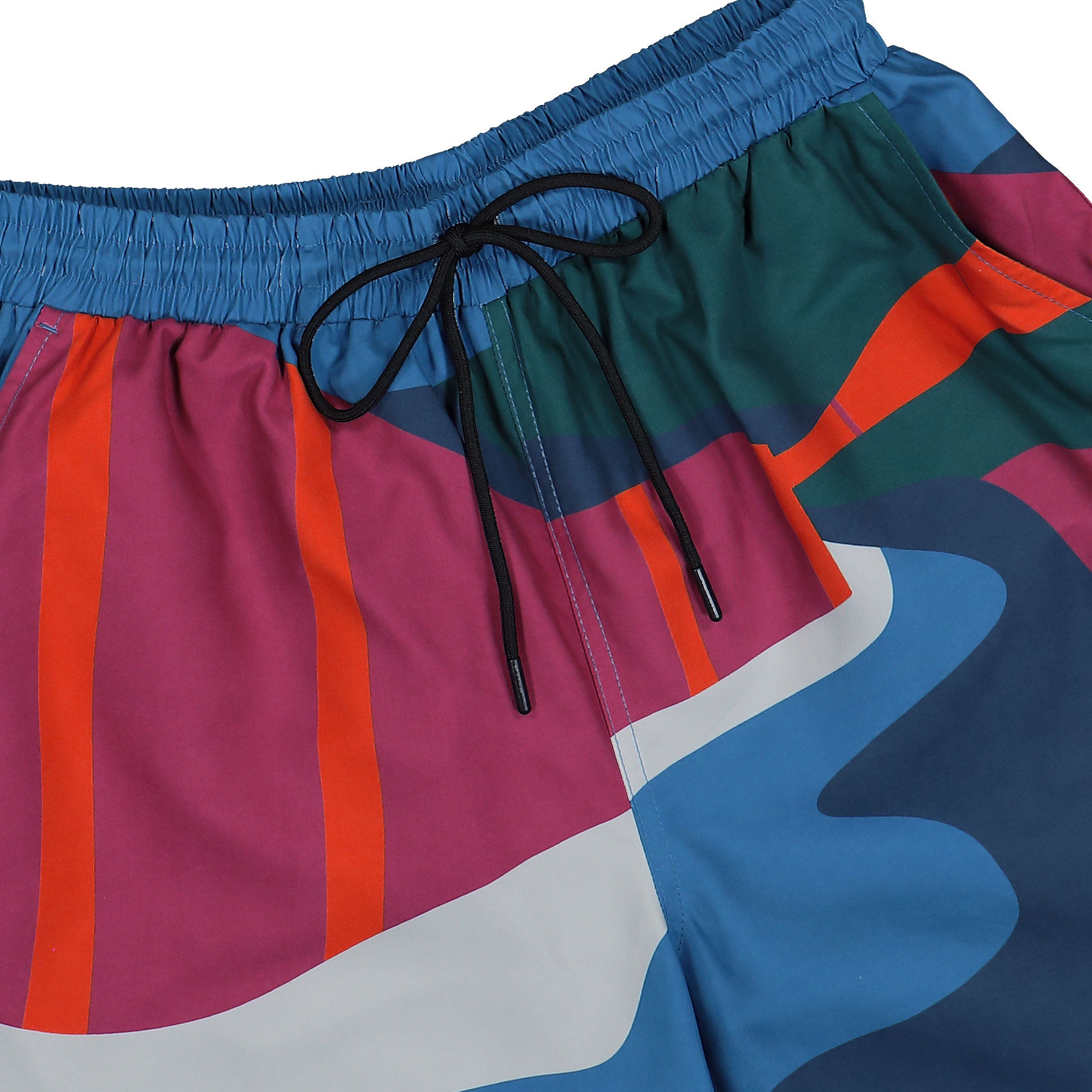Parra The Festival Fence Swim Shorts Blue Swimwear Detail view 1 | Overkill