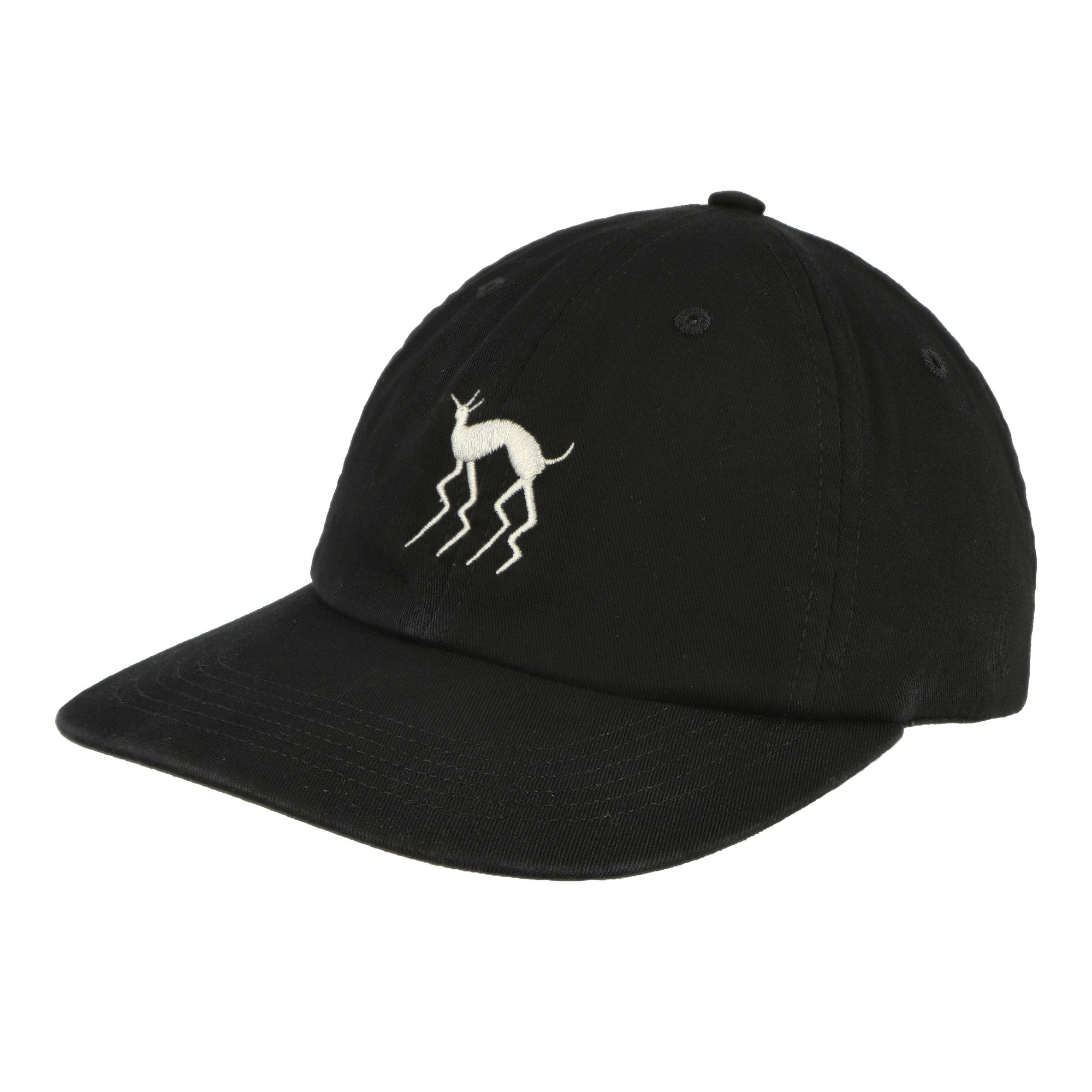 Parra Spikey Legs 6 Panel Hat Black Caps 53376 | Overkill