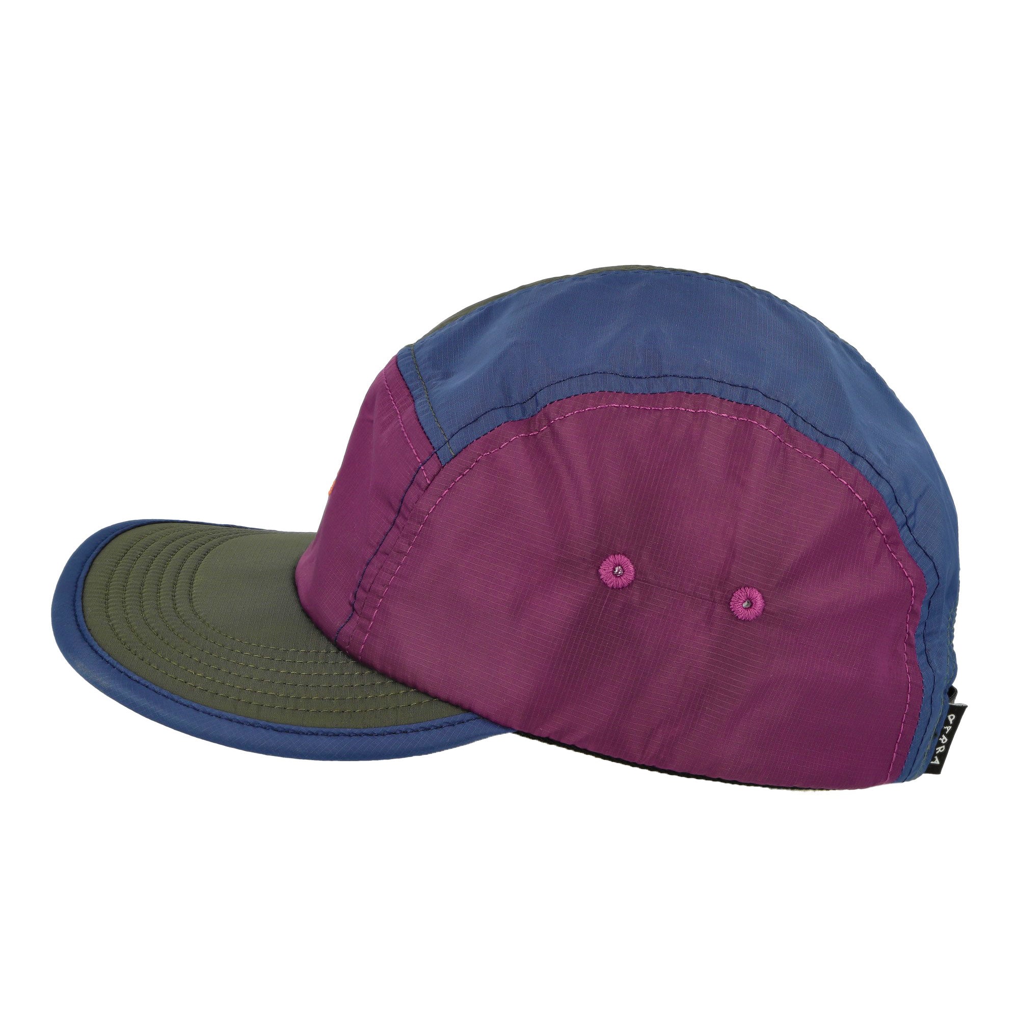 Parra Grand Puba Running Hat Purple Caps Close-up | Overkill