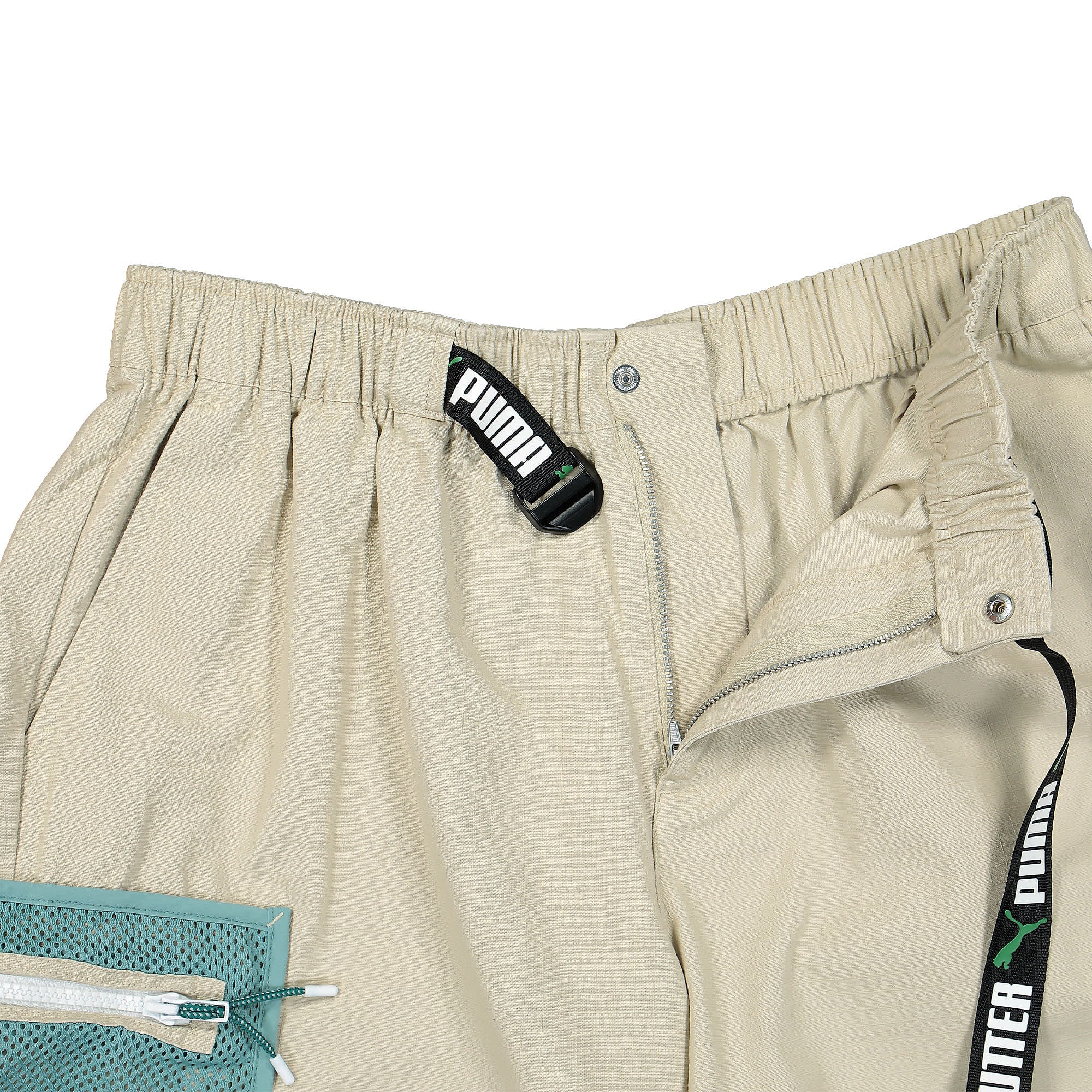 Puma Butter Goods x Puma Rip Stop Putty Shorts Beige Shorts Detailfoto | Overkill