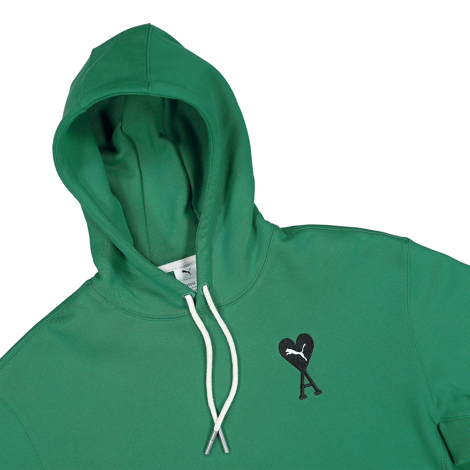 Puma AMI x Puma Hoodie Verdant Green Hoodies Close-up | Overkill